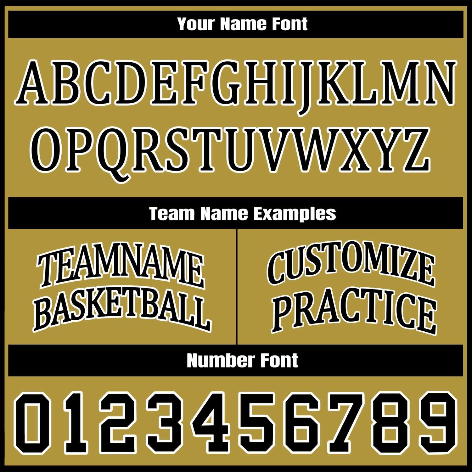 Custom Black & Gold Two Sided Basketball Uniform Set | Personalized Team Uniforms for Adult & Youth