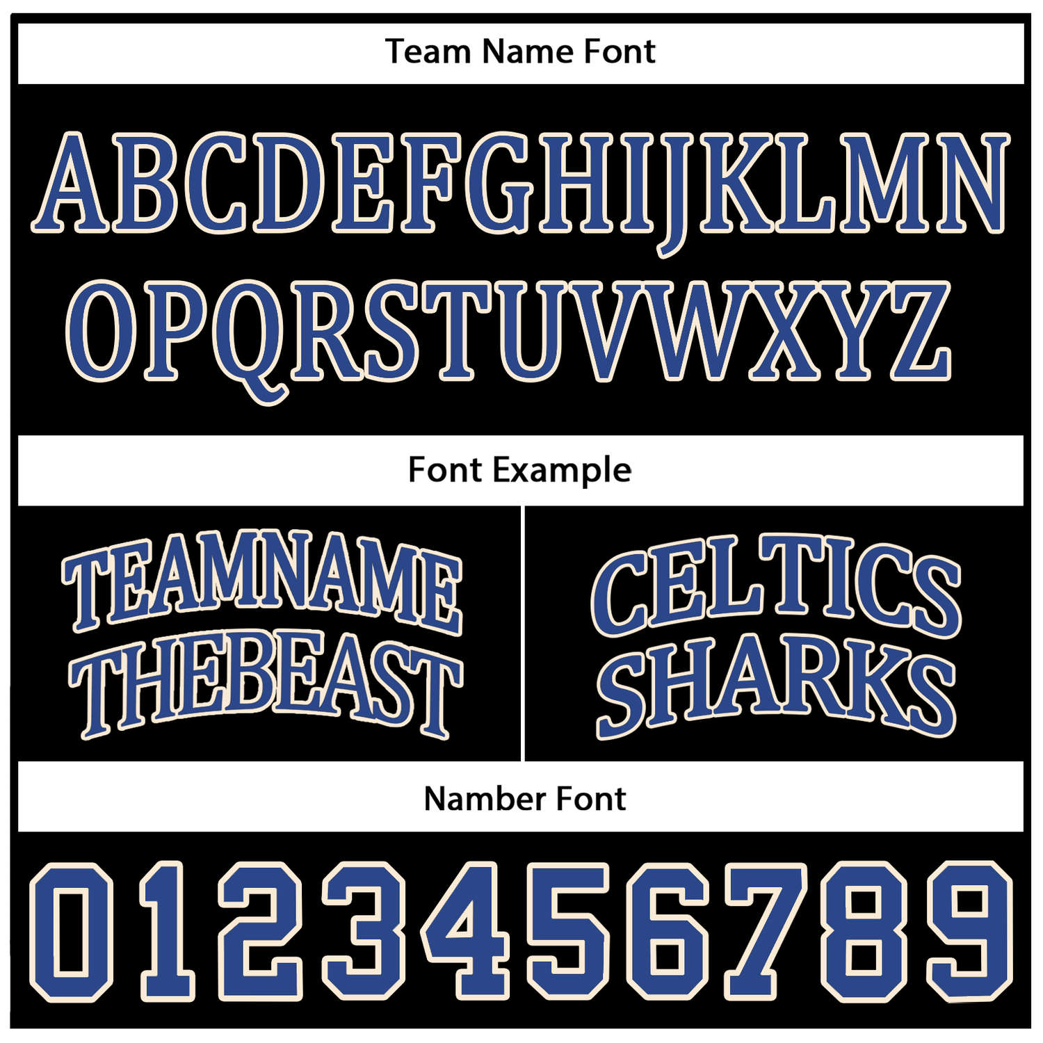 Custom Black White & Blue Basketball Jersey Set | Personalized Team Uniform | Vosoli