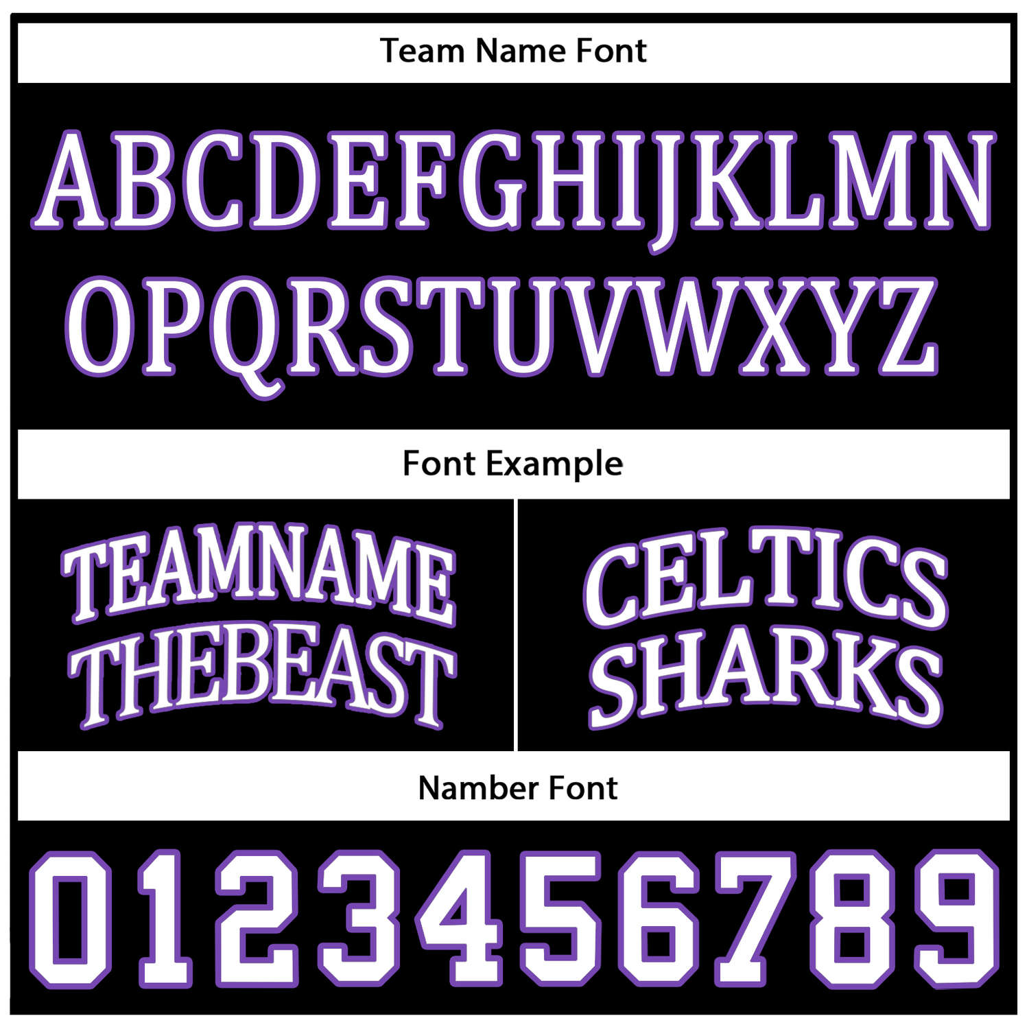Custom Black White & Purple Basketball Jersey Set | Personalized Team Uniform | Vosoli