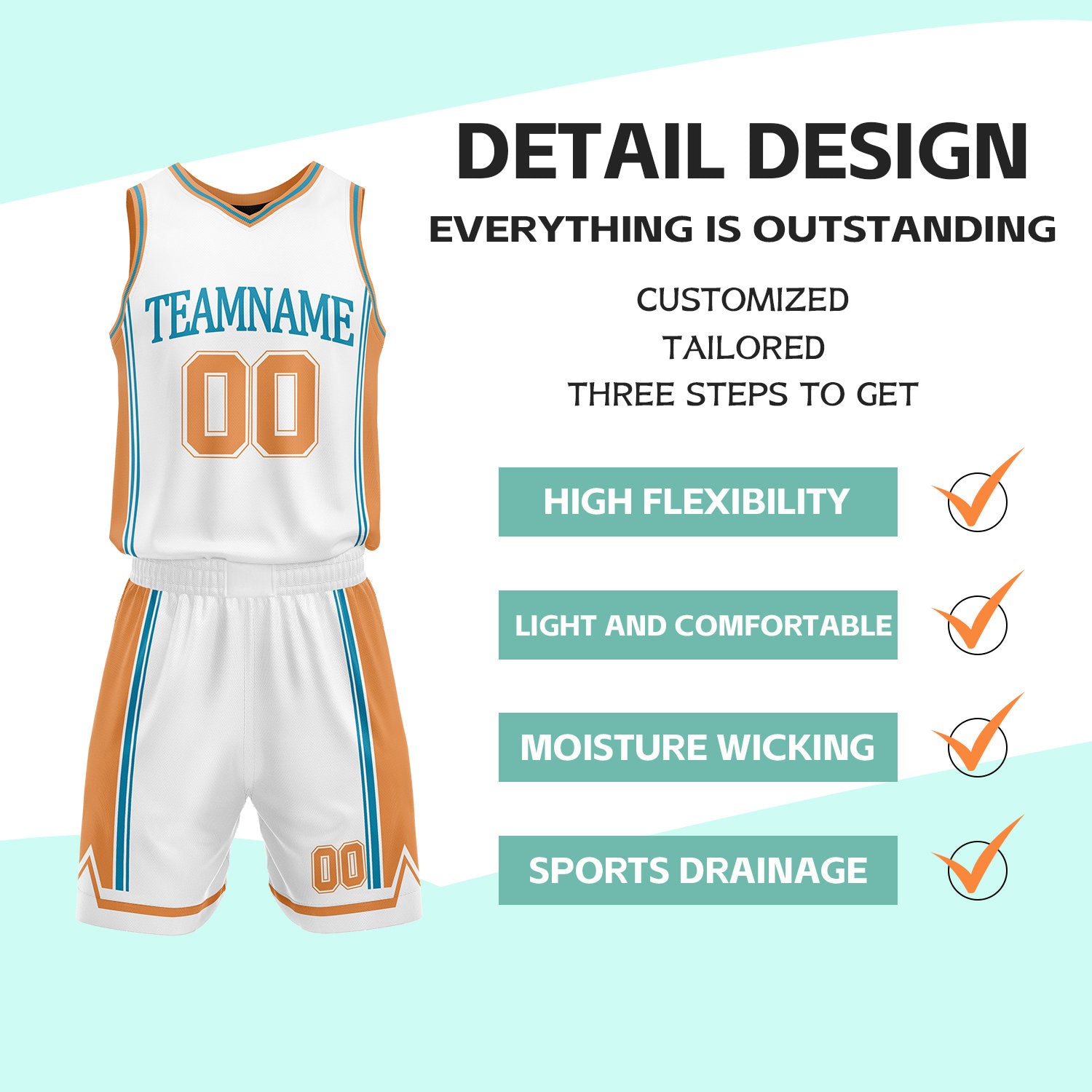 Custom Black & White Reversible Basketball Jersey Shorts Set | Personalized Full Vintage Team Uniform