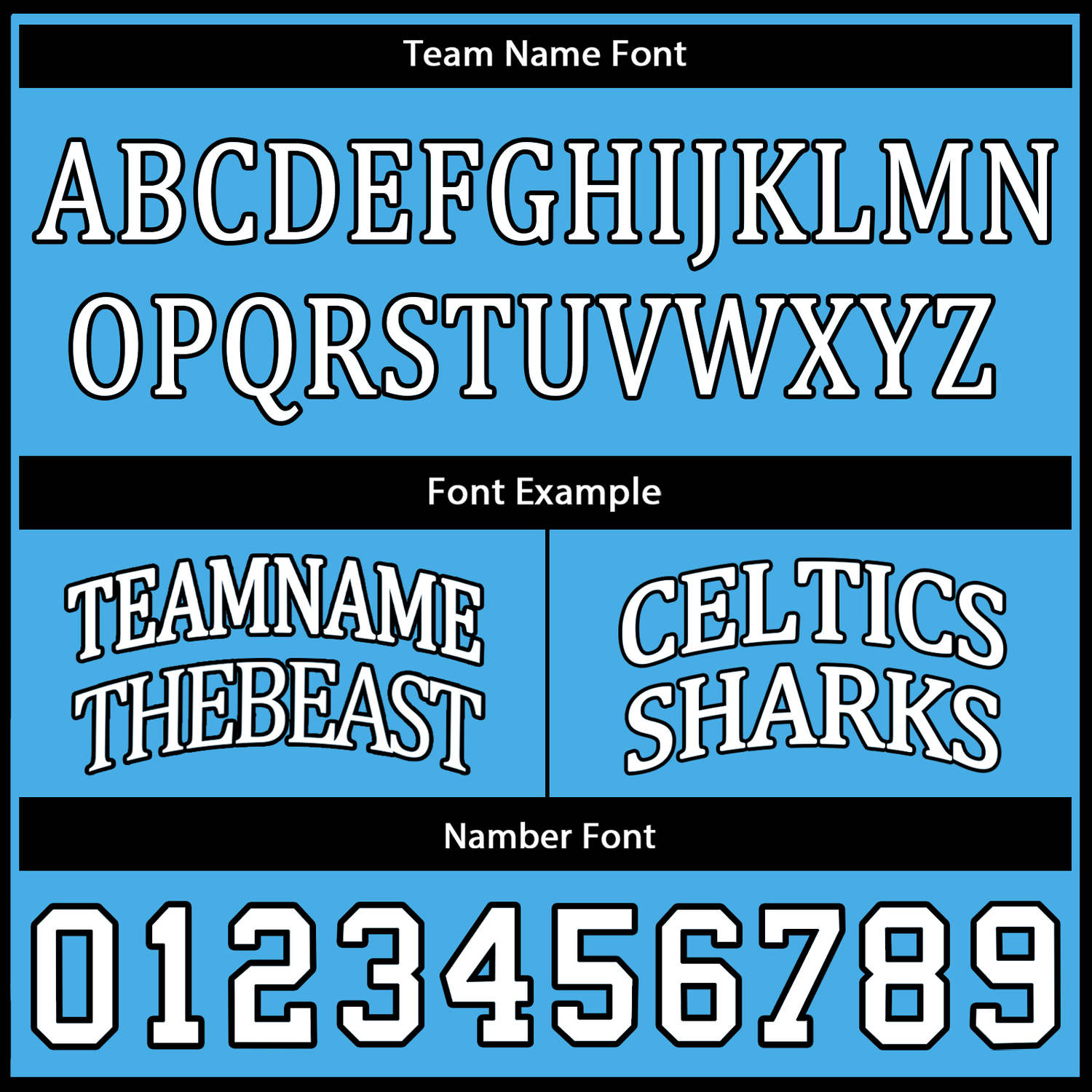 Custom Bright Blue & Black Reversible Basketball Uniform Set | Personalized Team Name & Number - Vosoli