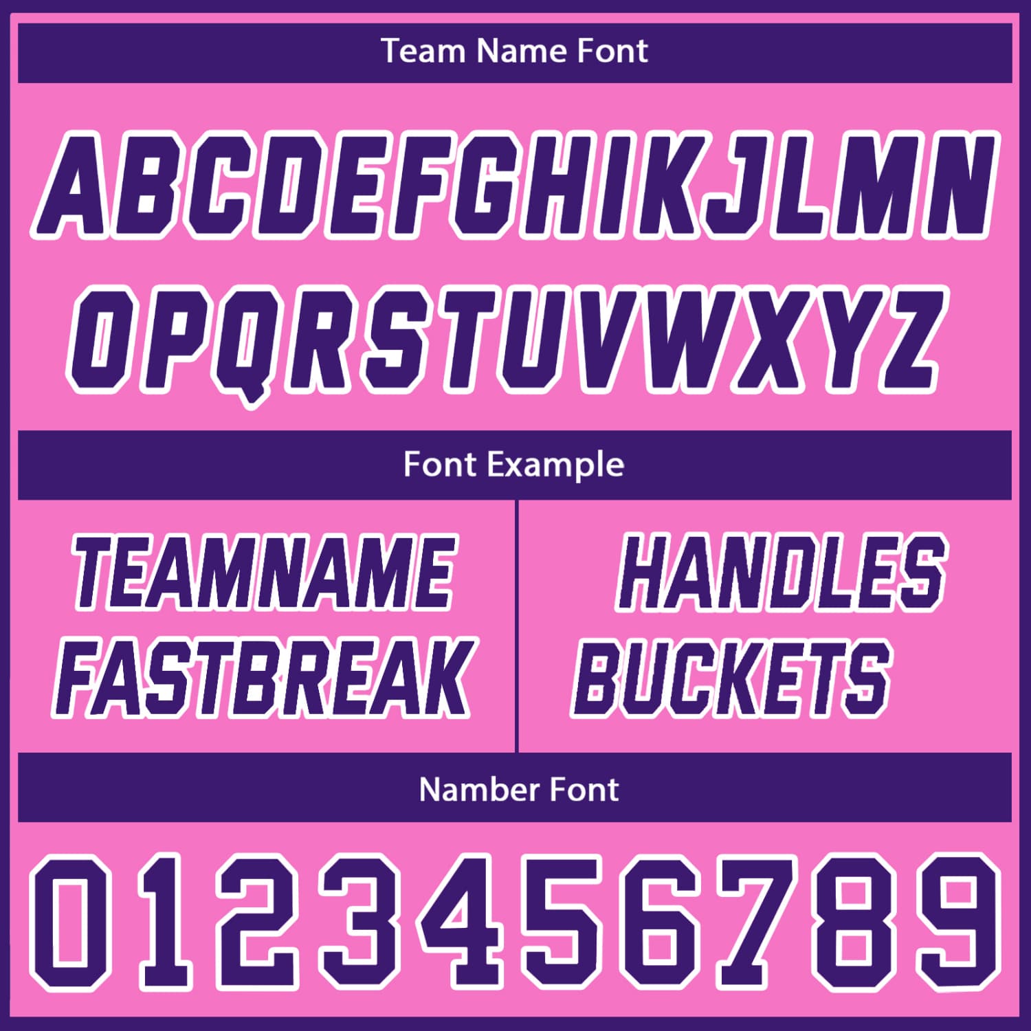 Custom Bright Pink & Deep Purple Basketball Jersey + Shorts Set - Personalized Team Name, Number | Vosoli