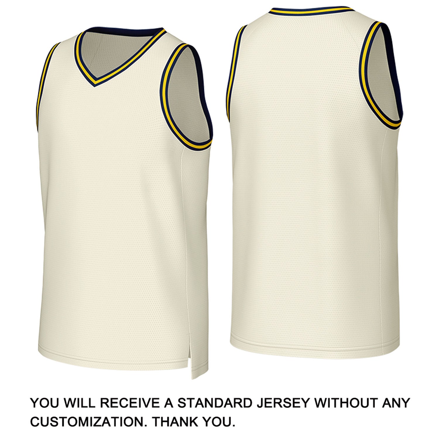 Custom Cream & Black Mesh Basketball Jersey | Personalized Team Uniform for youth & adults