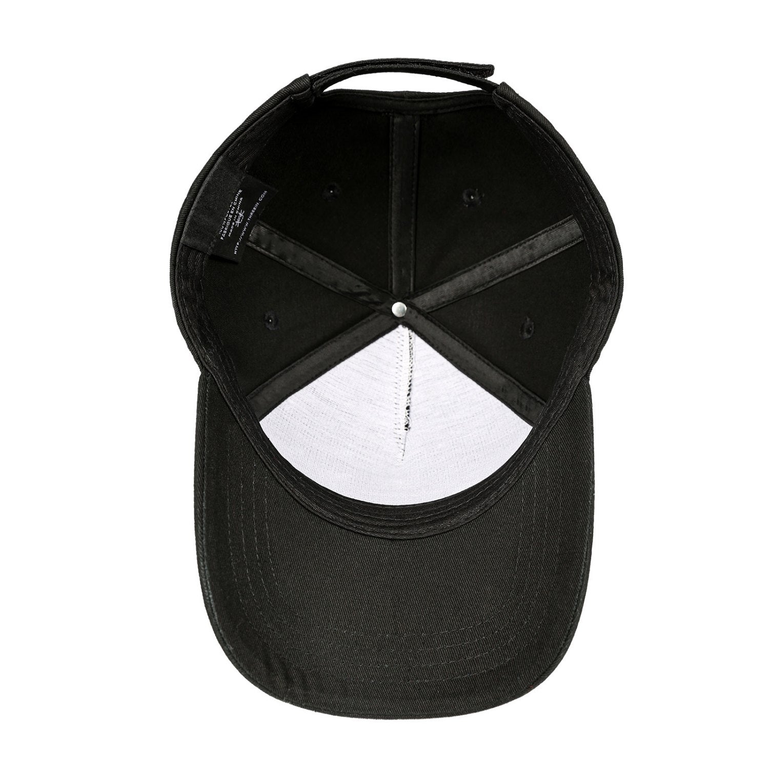 Custom Embroidered or Printed Black Baseball Cap | Personalized Sport Hat