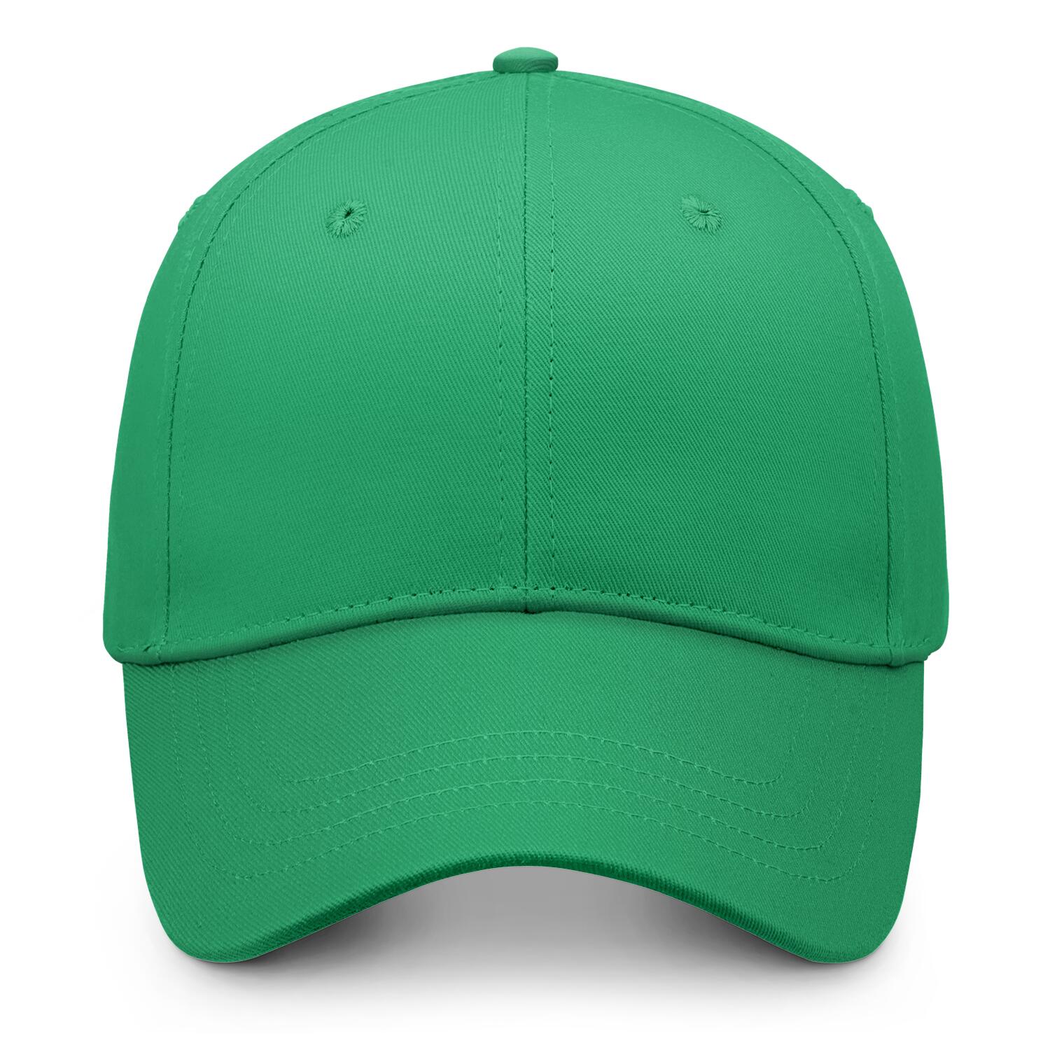Custom Embroidered or Printed Bright Green Baseball Cap | Personalized Sport Hat