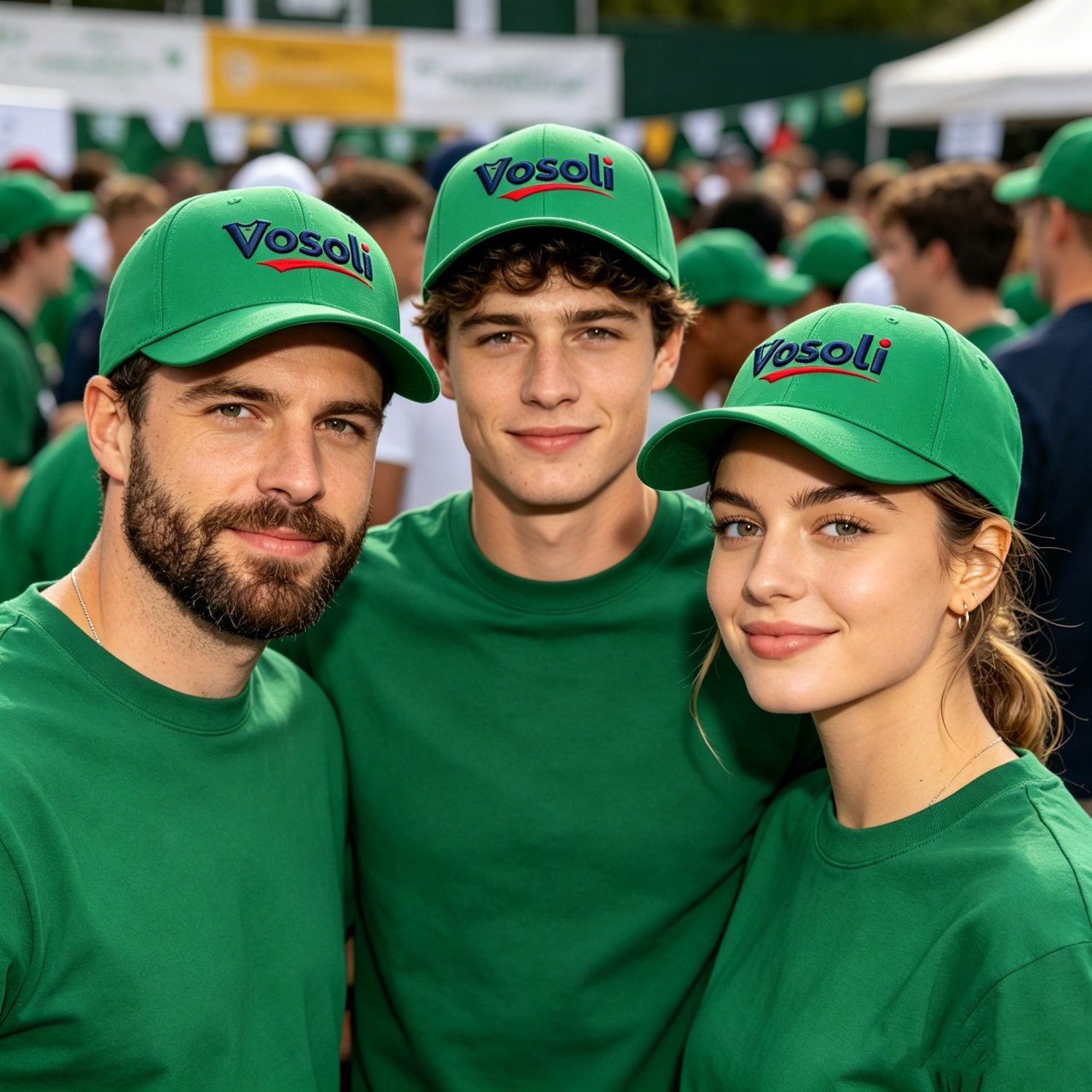 Custom Embroidered or Printed Bright Green Baseball Cap | Personalized Sport Hat