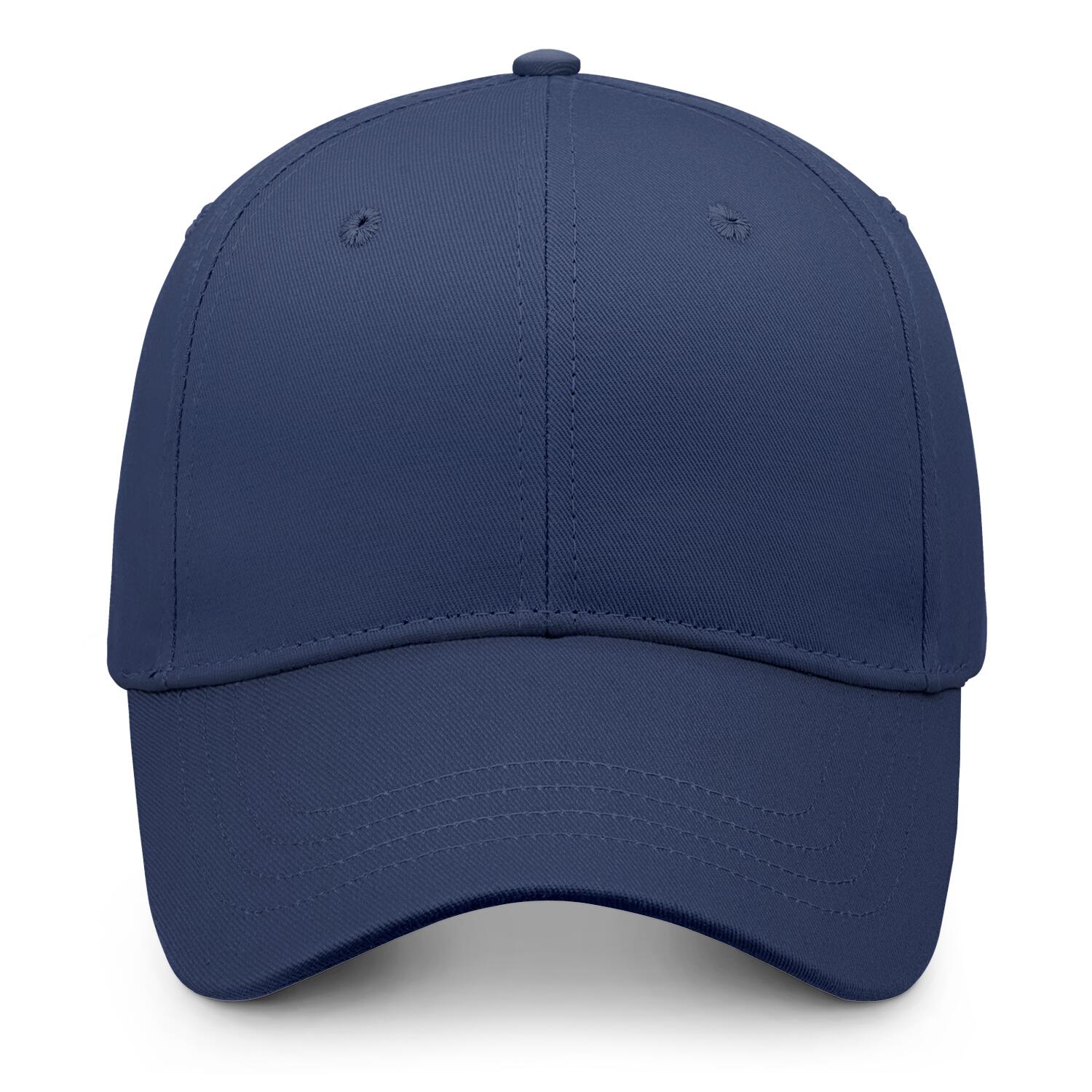 Custom Embroidered or Printed Navy Blue Baseball Cap | Personalized Sport Hat