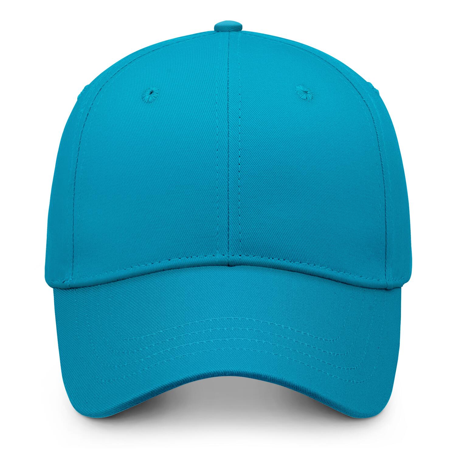 Custom Embroidered or Printed Turquoise Baseball Cap | Personalized Sport Hat