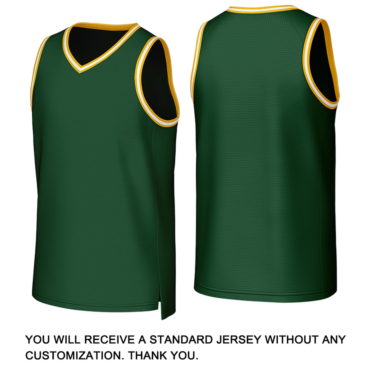 Custom Forest Green & White Mesh Basketball Jersey | Personalized Team Uniform for youth & adults