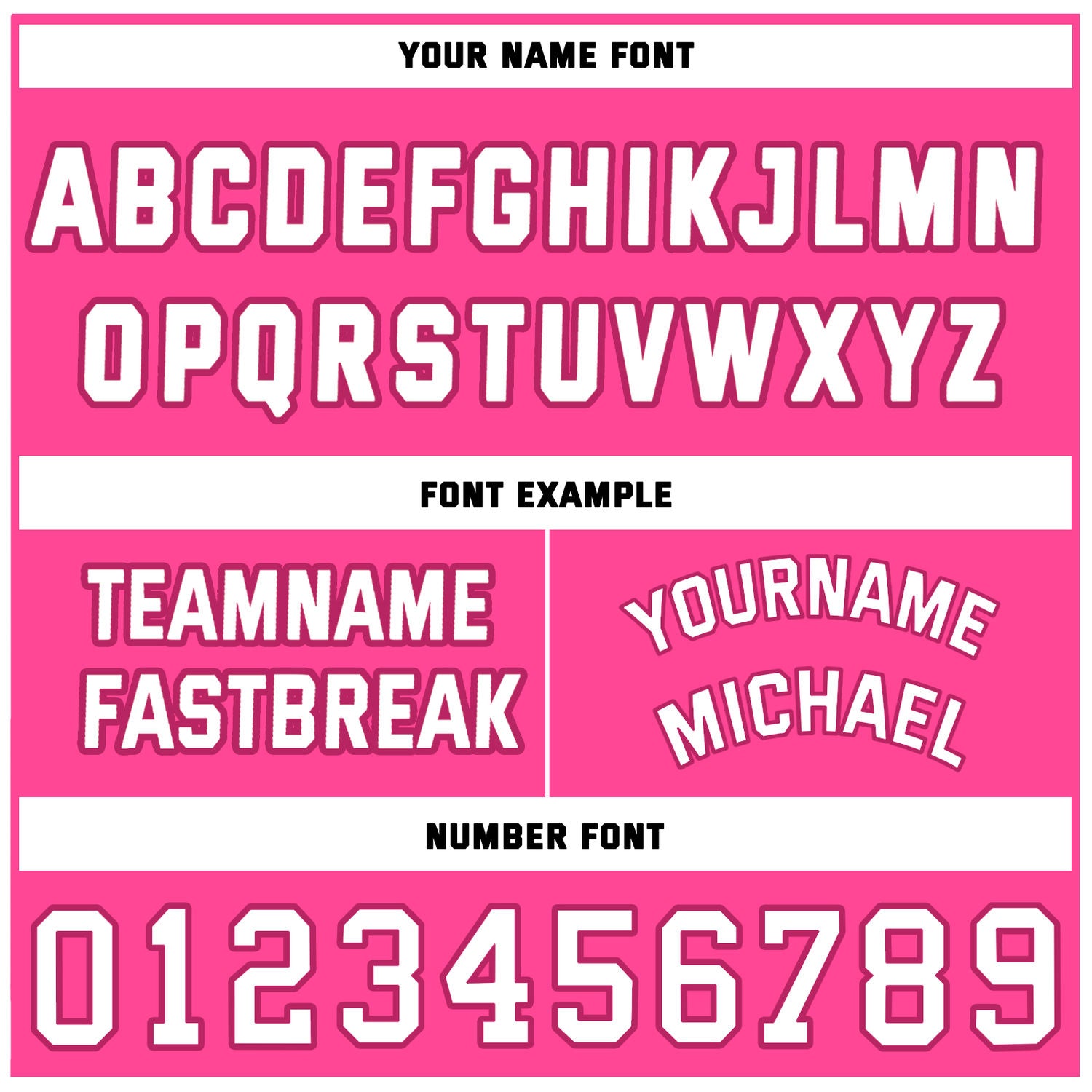 Custom Hot Pink & White Reversible Basketball Jersey Shorts Set | Personalized Full Team Uniform