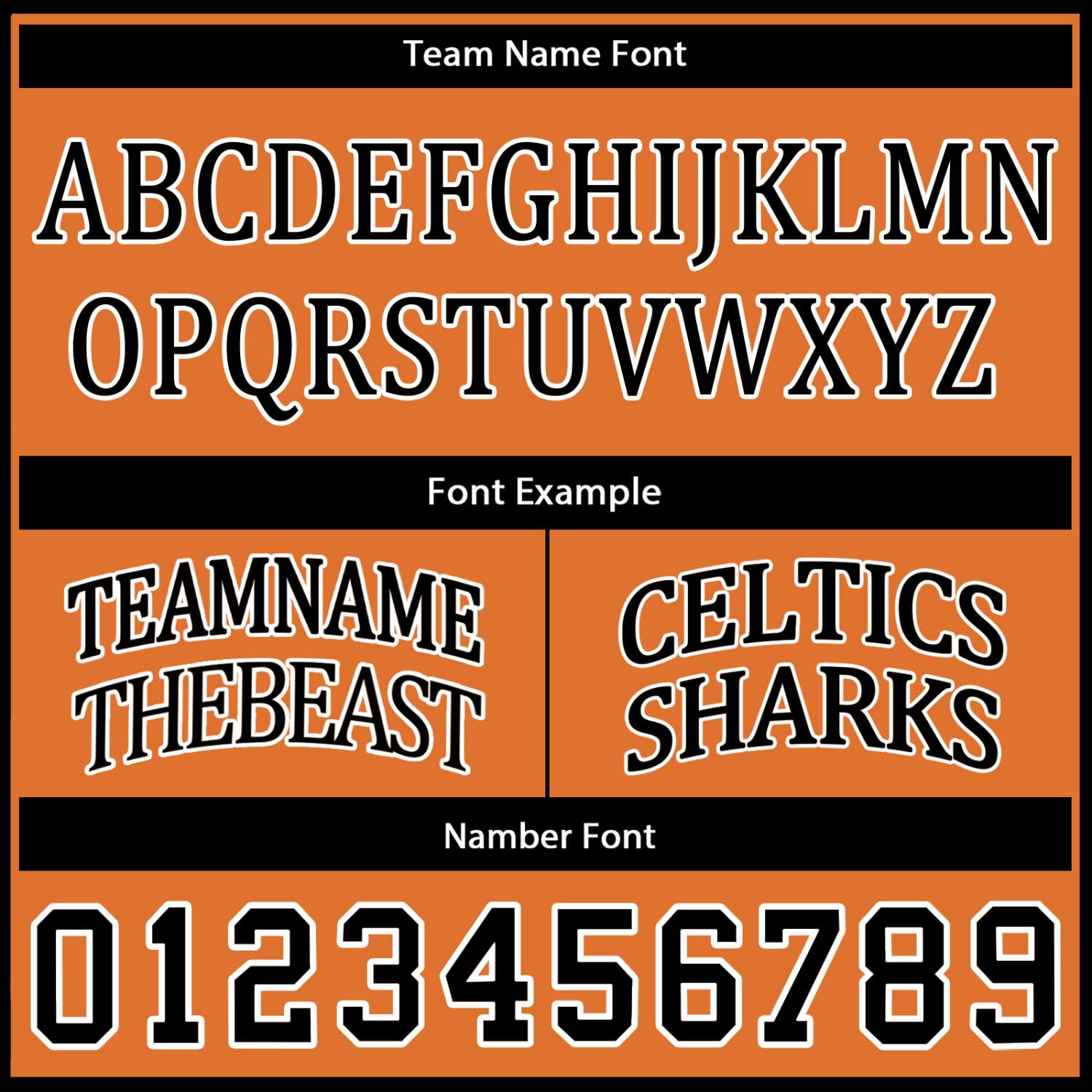 Custom Orange & Black Basketball Jersey | Personalized Name & Number Team Uniform