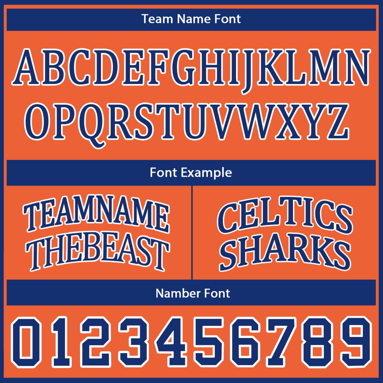 Custom Orange Blue Basketball Jersey | Personalized Name & Number Team Uniform