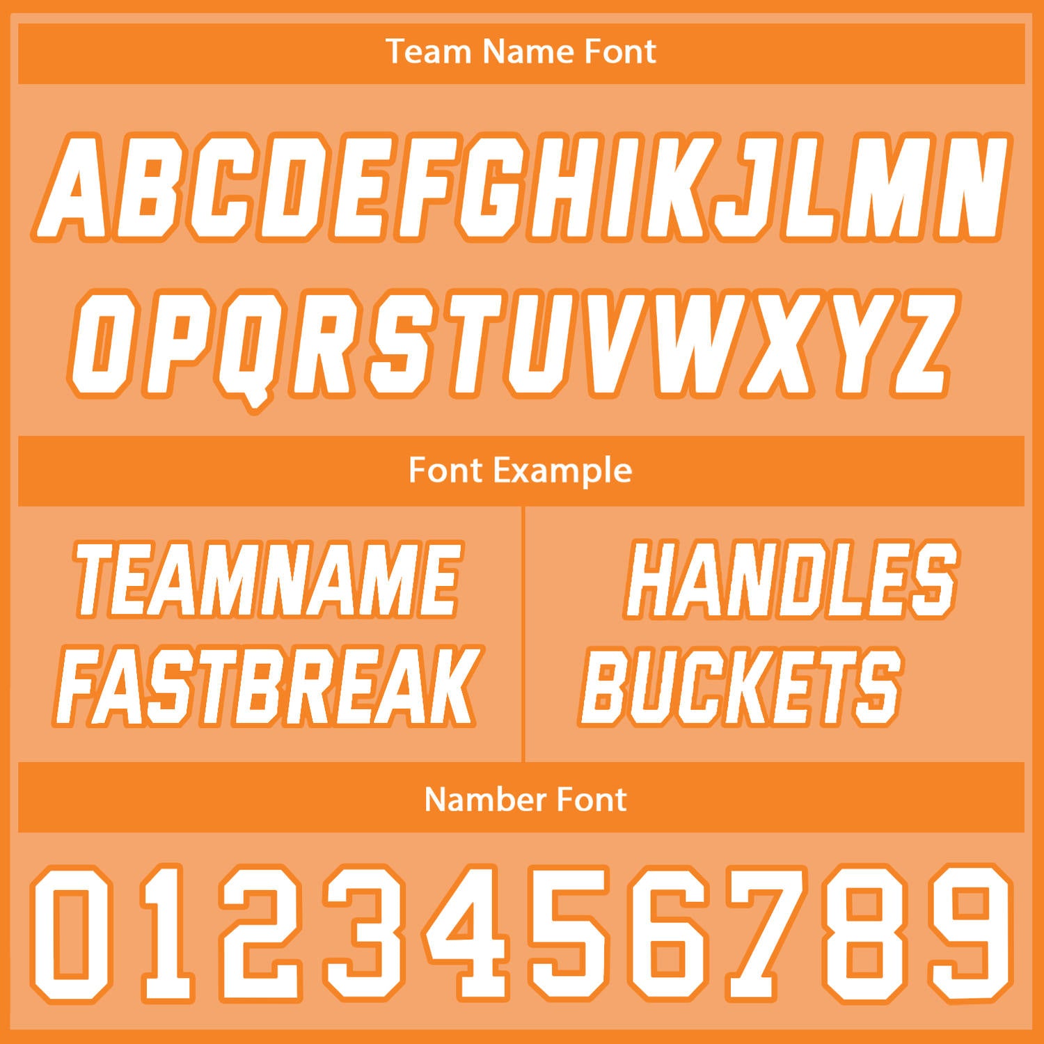 Custom Orange & Peach Honeycomb Basketball Uniform Set | Personalized Team Name & Number - Vosoli