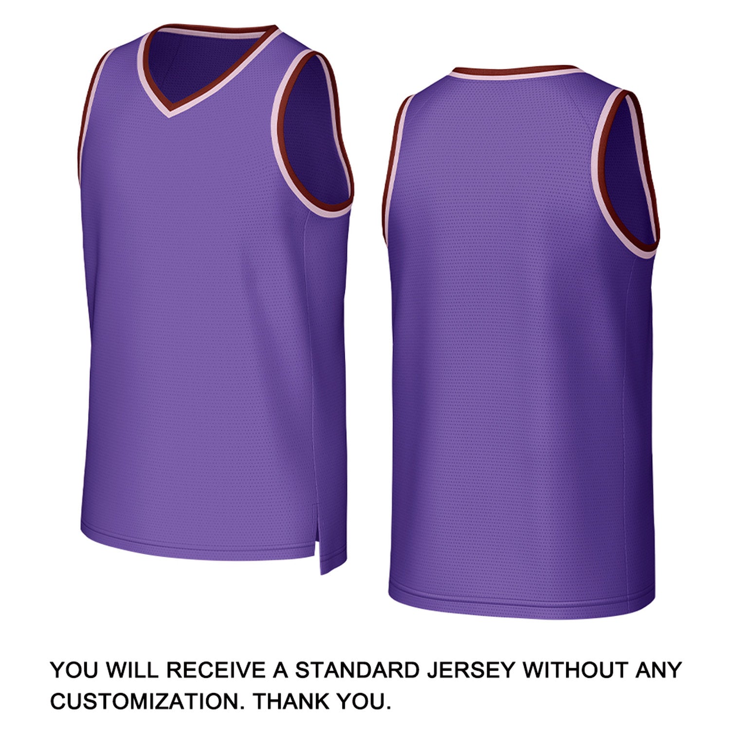 Custom Purple Brown Stitched Basketball Jersey | Personalized Name Number Logo Mesh Sports Jersey