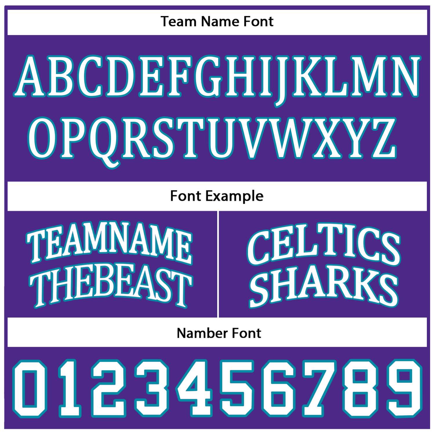 Custom Purple & Teal Basketball Jersey | Personalized Name & Number Team Uniform