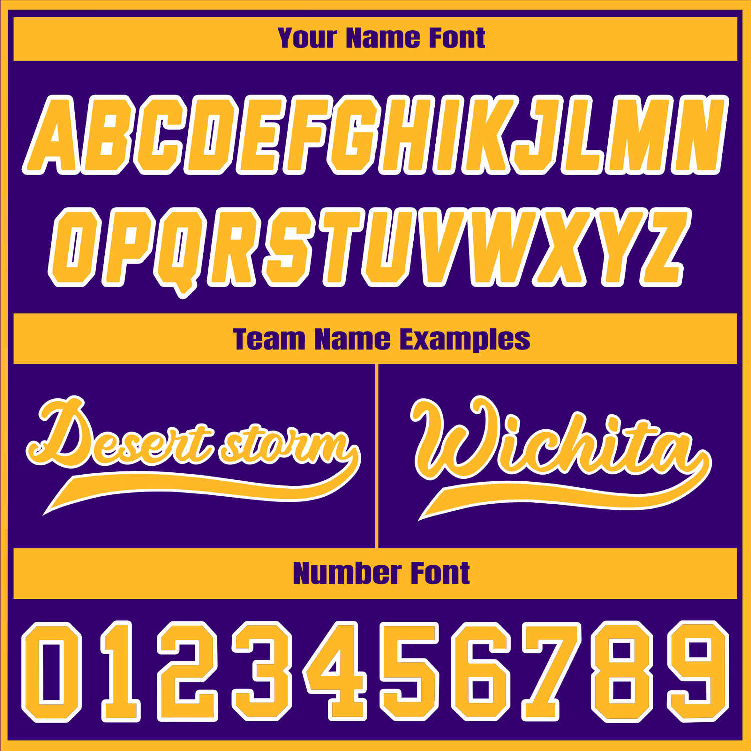 Custom Purple & Yellow Contrast Sleeve Varsity Baseball Jacket | Personalized Team Name & Number