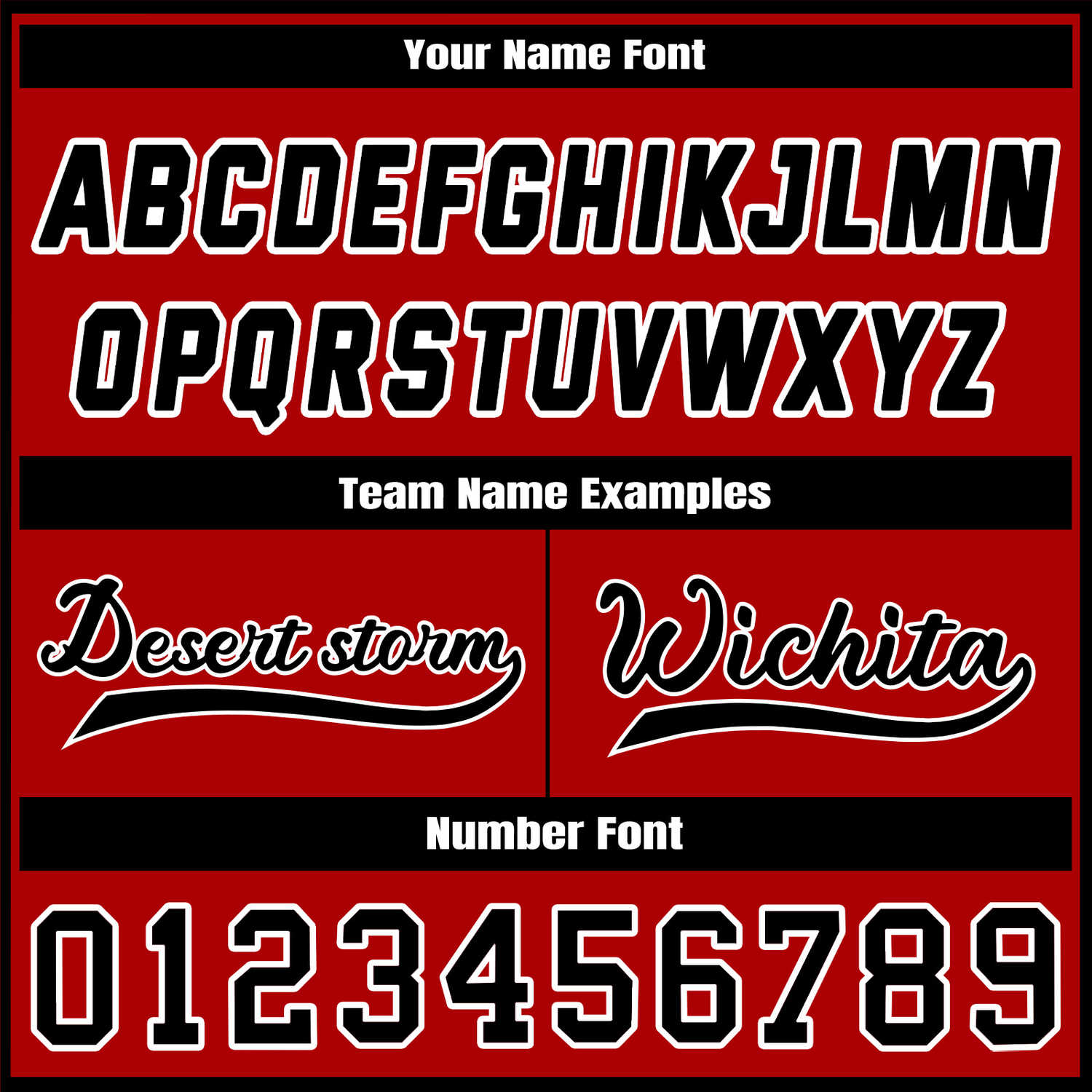 Custom Red & Black Contrast Sleeve Varsity Baseball Jacket | Personalized Team Name & Number