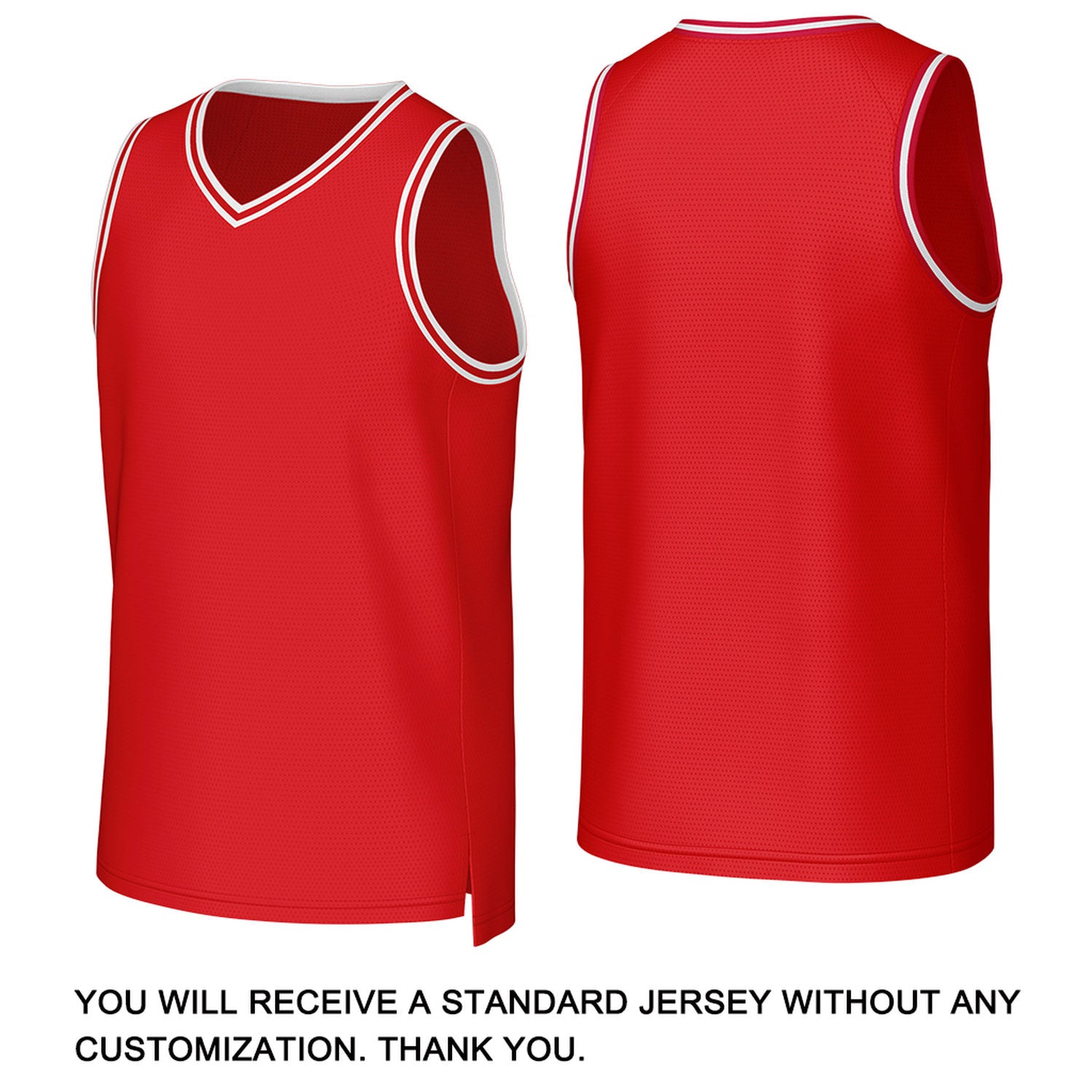 Custom Red & Blue Basketball Jersey | Personalized Name & Number Team Uniform