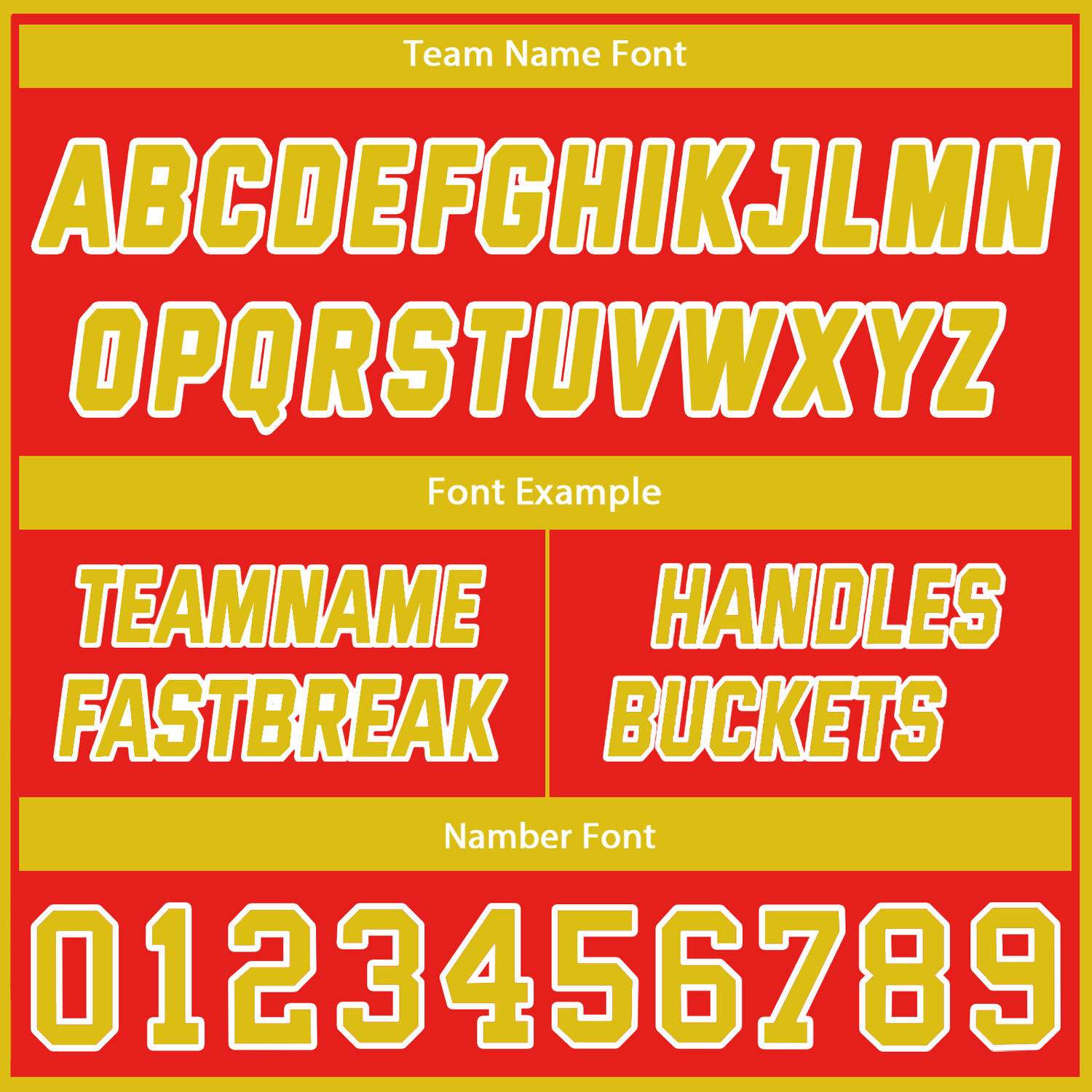 Custom Red & Gold Honeycomb Basketball Uniform Set | Personalized Team Name & Number - Vosoli