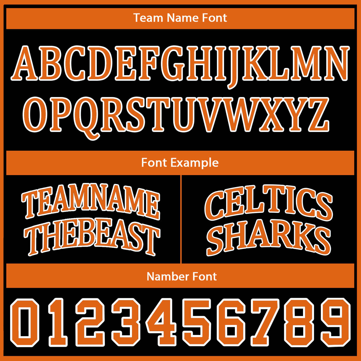 Custom Reversible Black & Orange Basketball Jersey | Personalized Team Name & Number - Vosoli