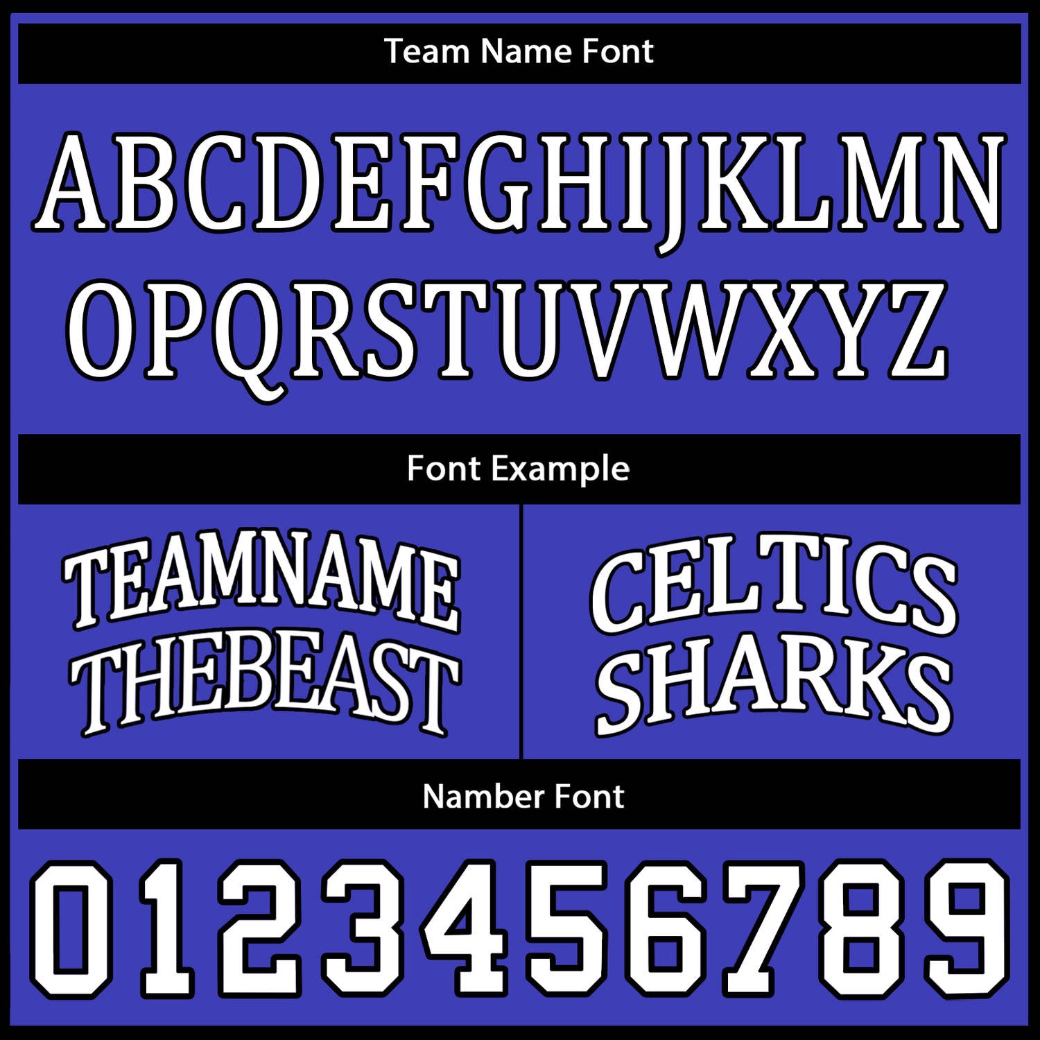Custom Reversible Blue Black Basketball Uniform Set | Team Name & Number - Vosoli
