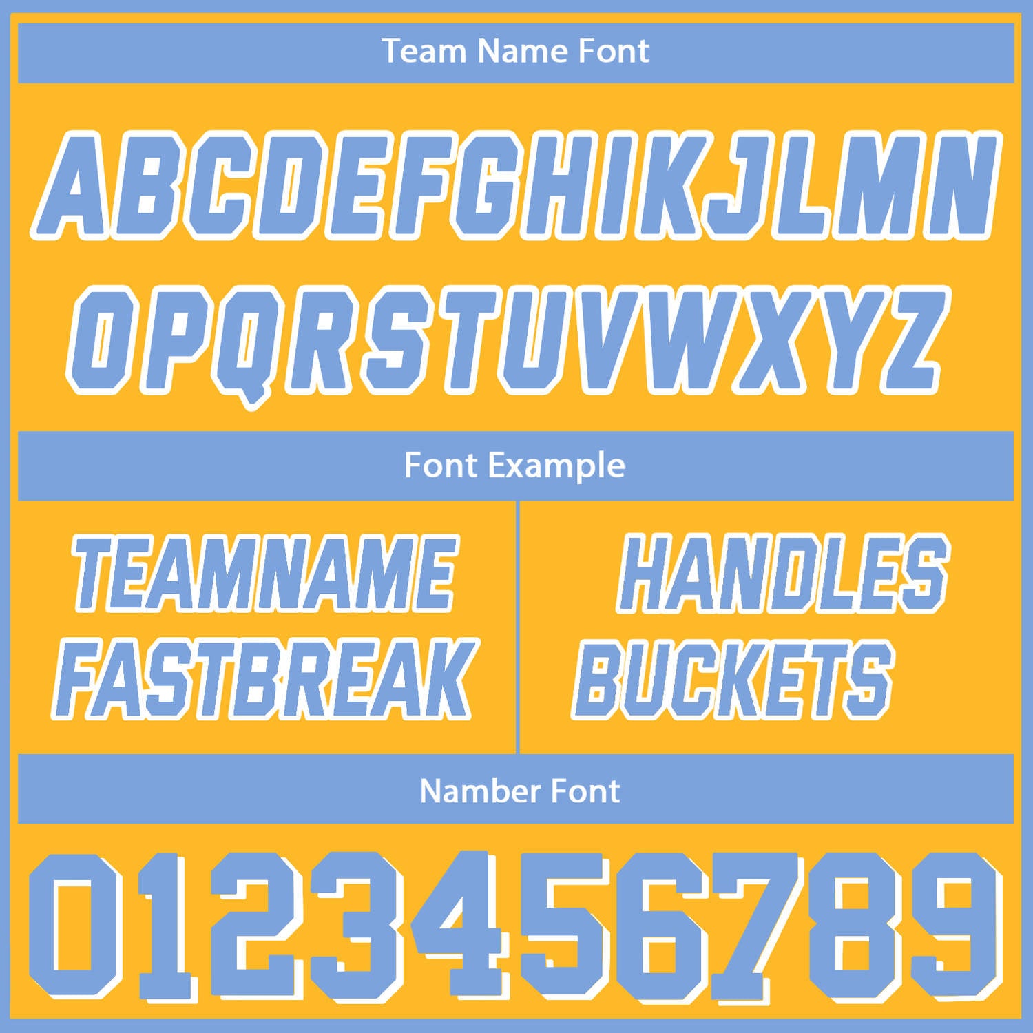 Custom Reversible Blue Gold Basketball Uniform Set | Team Name & Number - Vosoli
