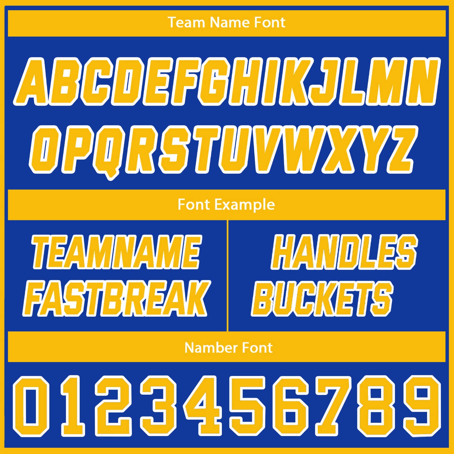 Custom Reversible Blue & Gold Basketball Uniform (Jersey + Shorts) | Personalized Team Set | Vosoli