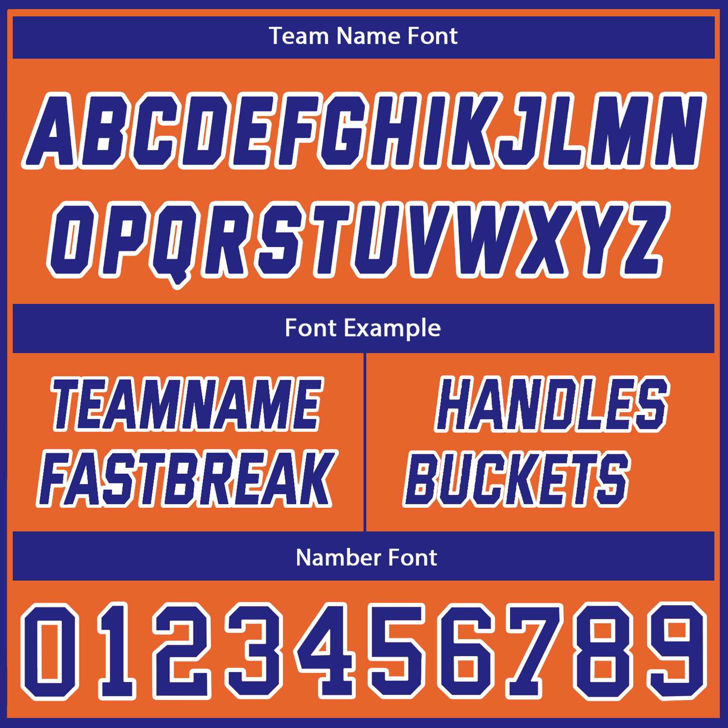 Custom Reversible Blue & Orange Mesh Basketball Jersey | Personalized Team Jersey | Vosoli