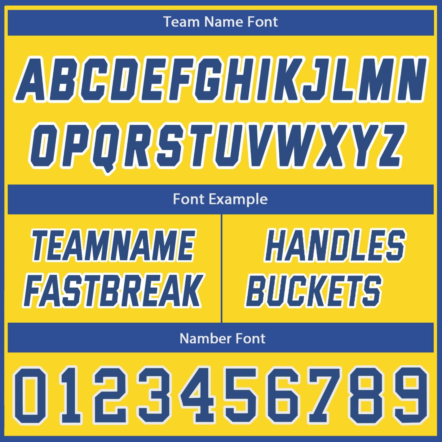 Custom Reversible Blue & Yellow Basketball Jersey | Personalized Team Jersey | Vosoli
