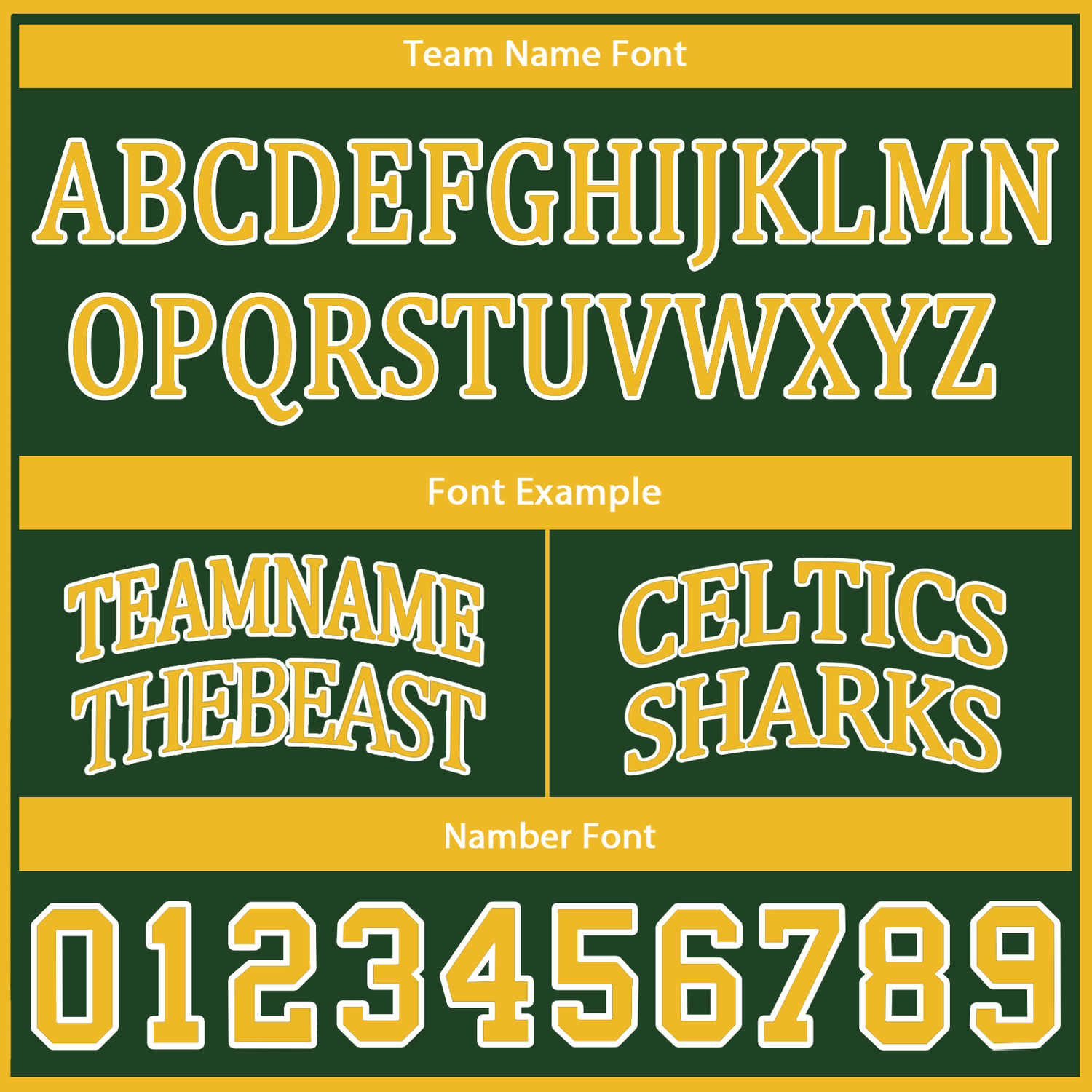 Custom Reversible Forest Green & Gold Basketball Jersey | Personalized Team Name & Number - Vosoli