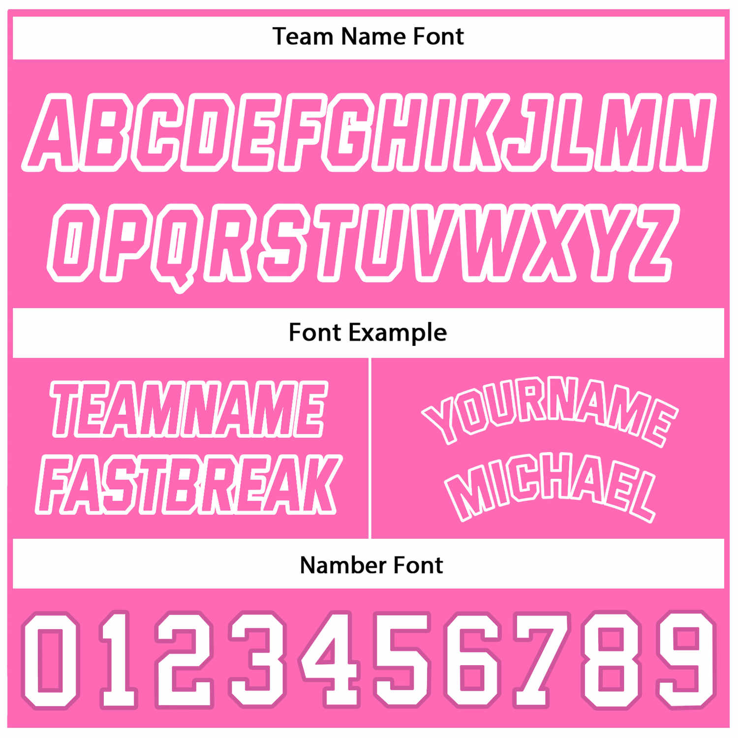 Custom Reversible Hot Pink White Basketball Jersey | Personalized Team Name & Number - Vosoli