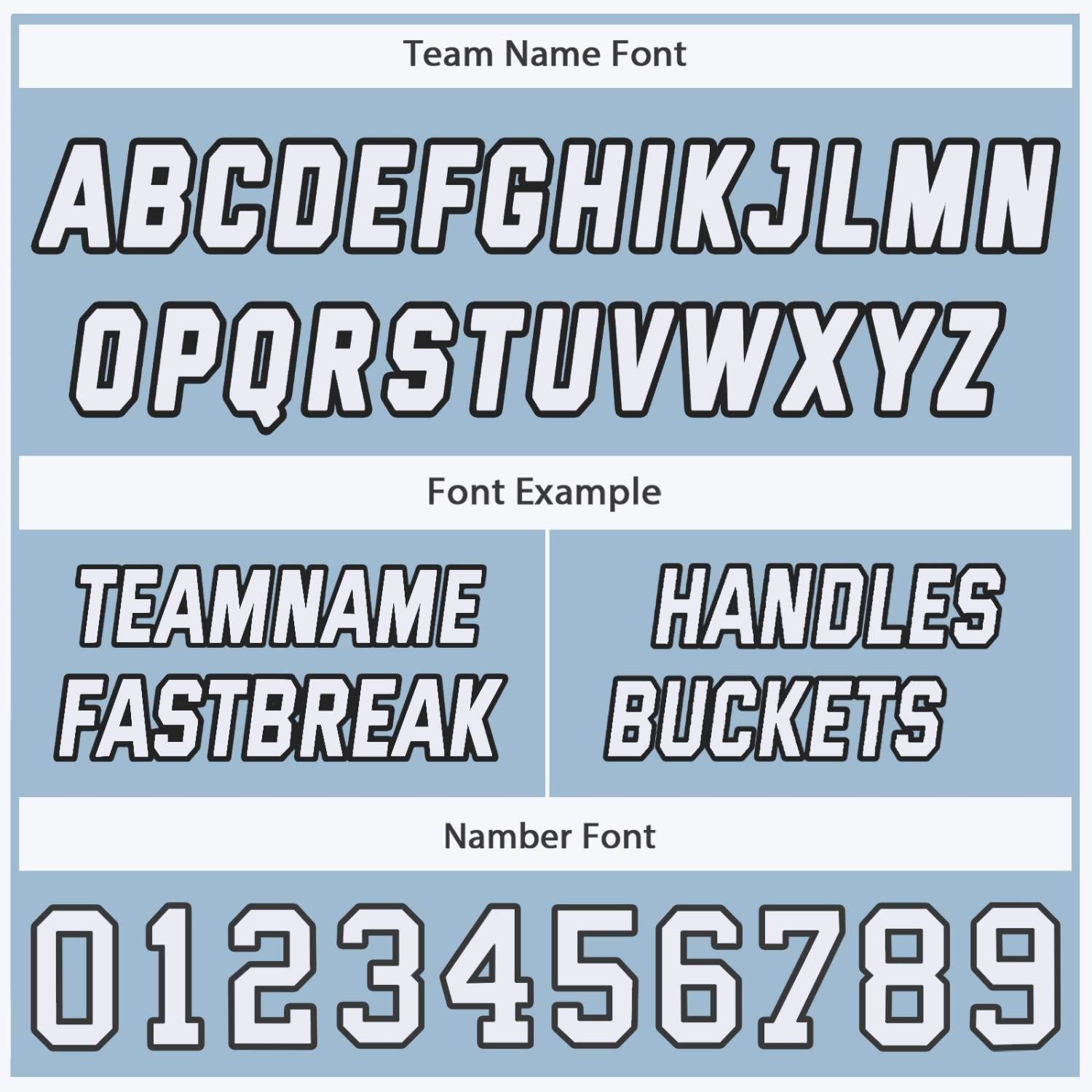 Custom Reversible Light Blue & White Basketball Jersey | Personalized Team Jersey | Vosoli