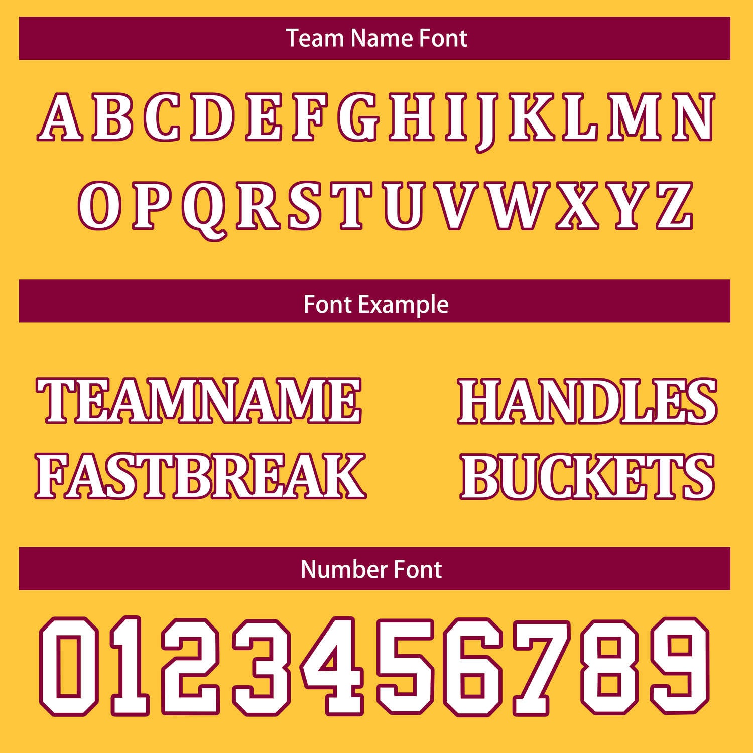 Custom Reversible Maroon Gold Block Basketball Jersey | Team & Player Name - Vosoli