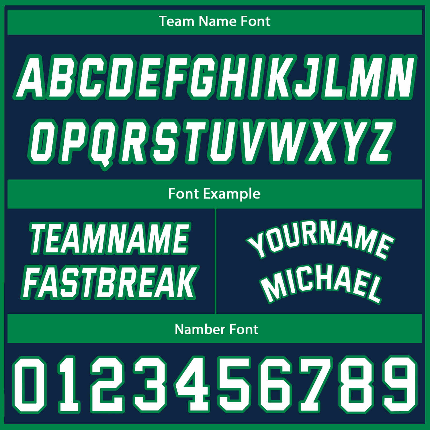 Custom Reversible Navy Blue & Green Basketball Jersey | Personalized Team Name & Number - Vosoli