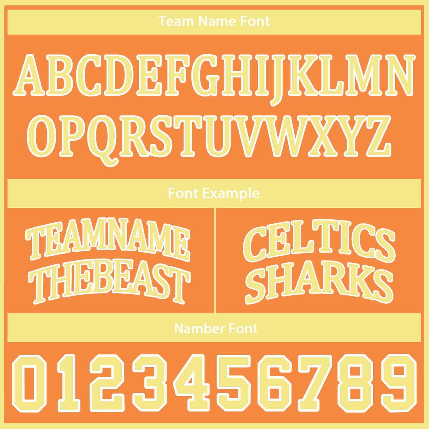 Custom Reversible Orange Yellow Basketball Uniform Set | Team Name & Number - Vosoli