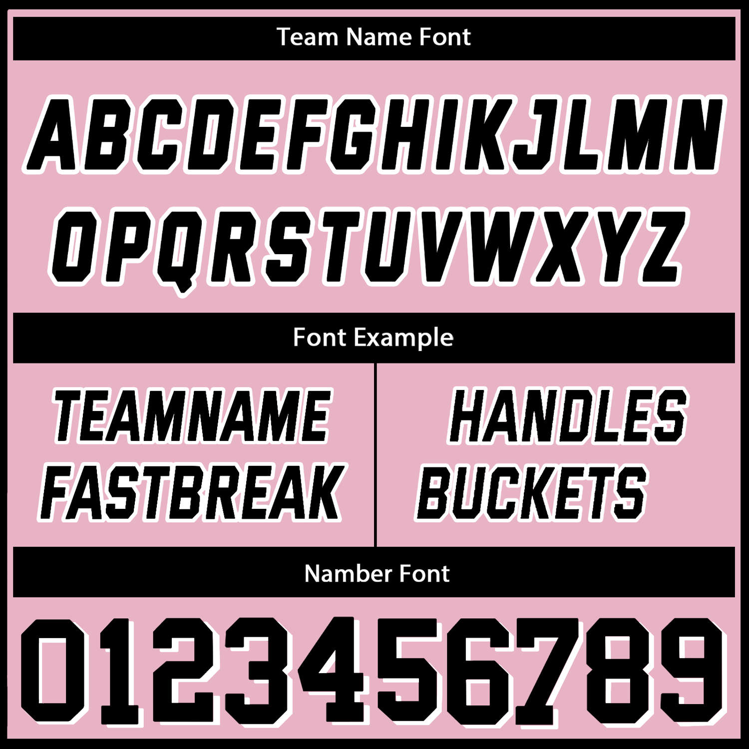 Custom Reversible Pink Black Basketball Uniform Set | Team Name & Number - Vosoli