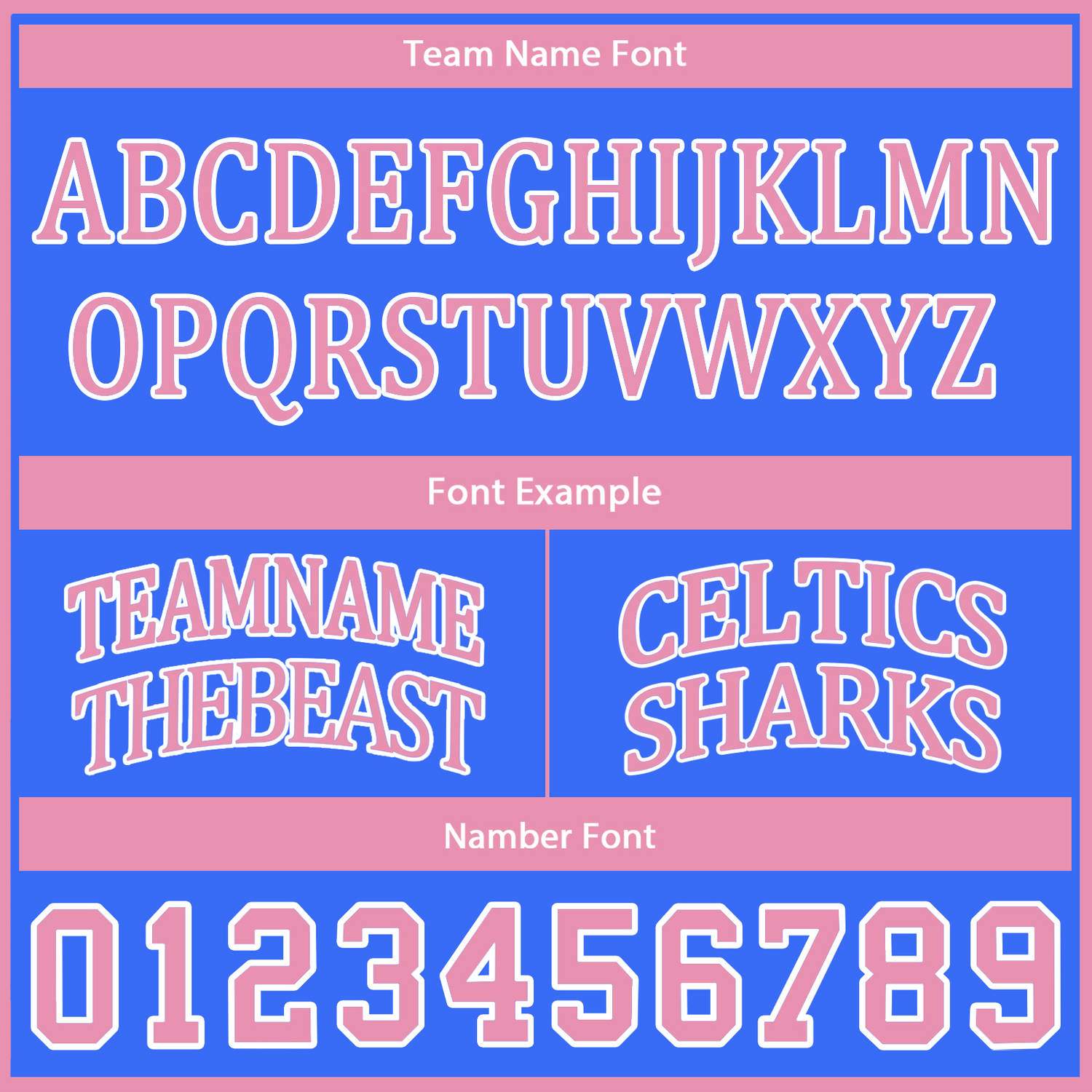 Custom Reversible Pink Blue Basketball Uniform Set | Team Name & Number - Vosoli