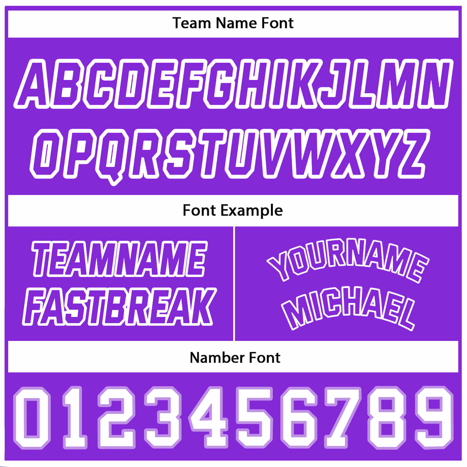 Custom Reversible Purple & White Basketball Jersey | Personalized Team Name & Number - Vosoli
