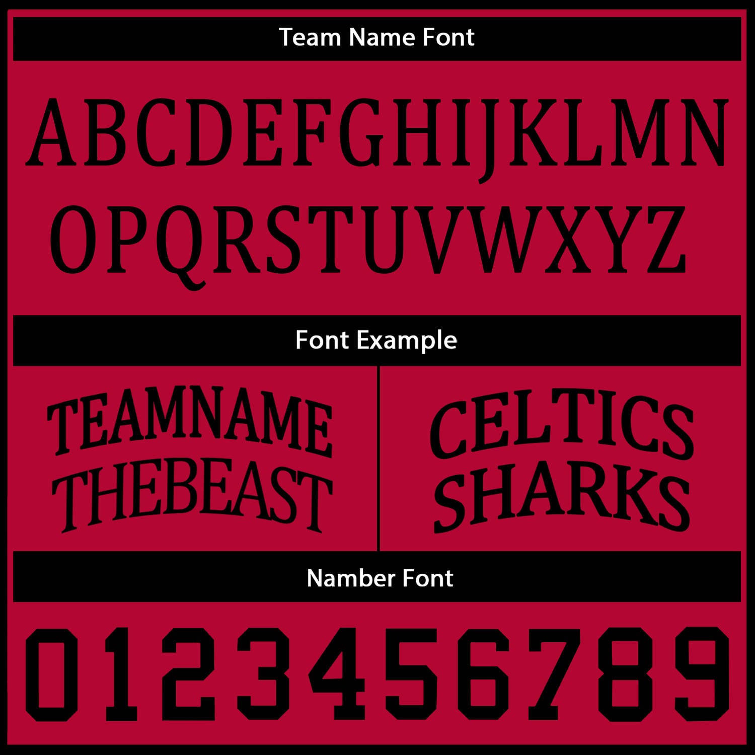 Custom Reversible Red Black Basketball Uniform Set | Team Name & Number - Vosoli