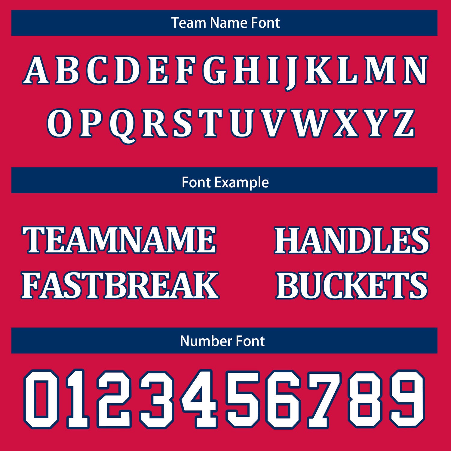 Custom Reversible Red Navy Basketball Uniform Set | Team & Player Name - Vosoli