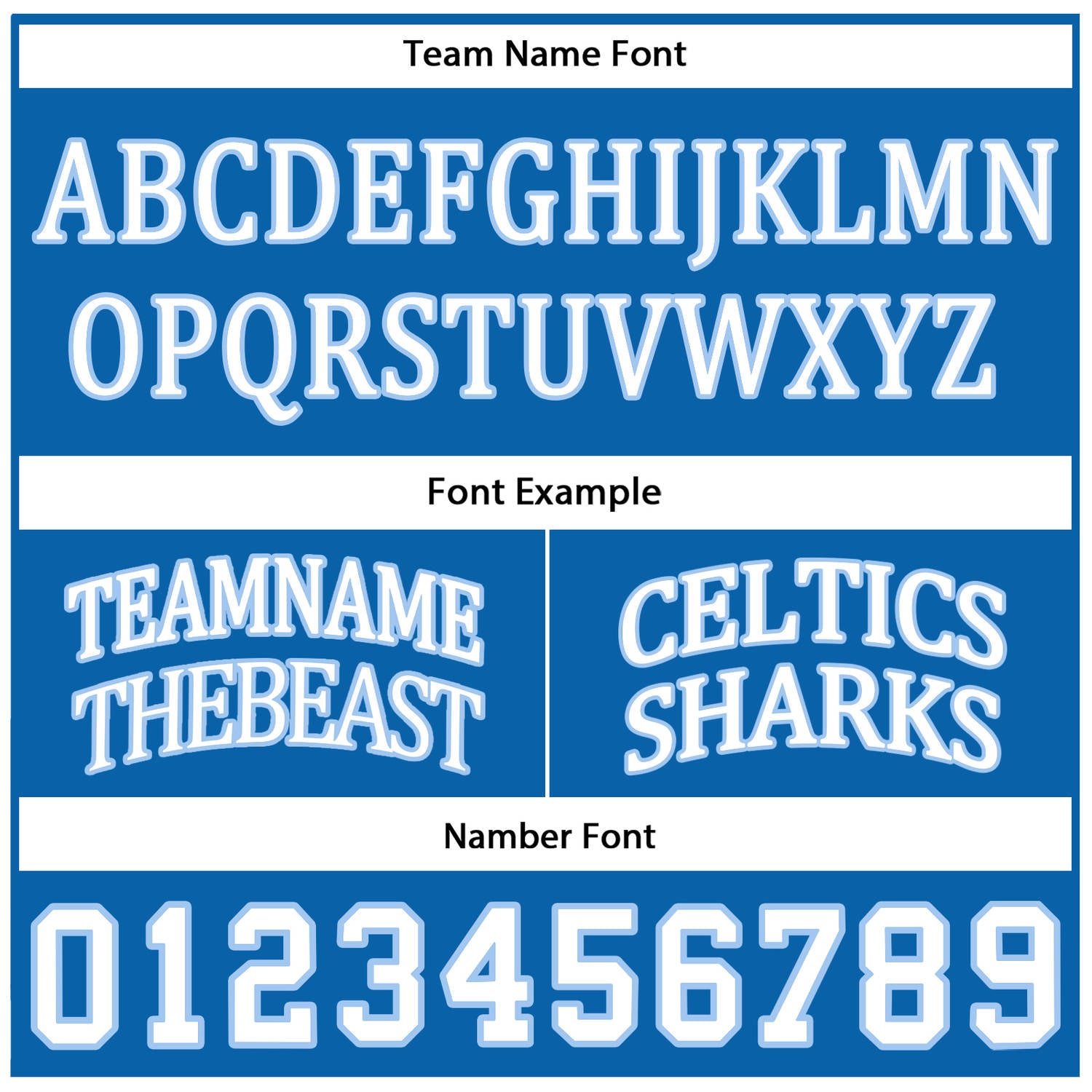 Custom Reversible Royal Blue White Basketball Uniform Set | Team Name & Number - Vosoli