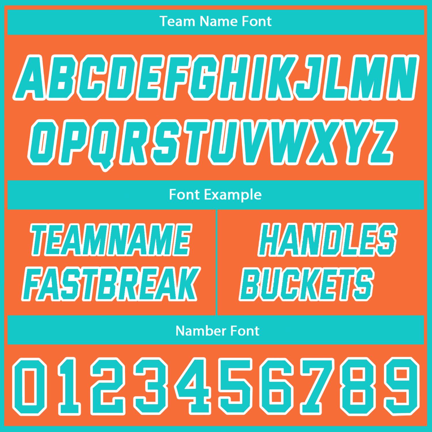 Custom Reversible Teal & Orange Basketball Jersey | Personalized Team Jersey | Vosoli