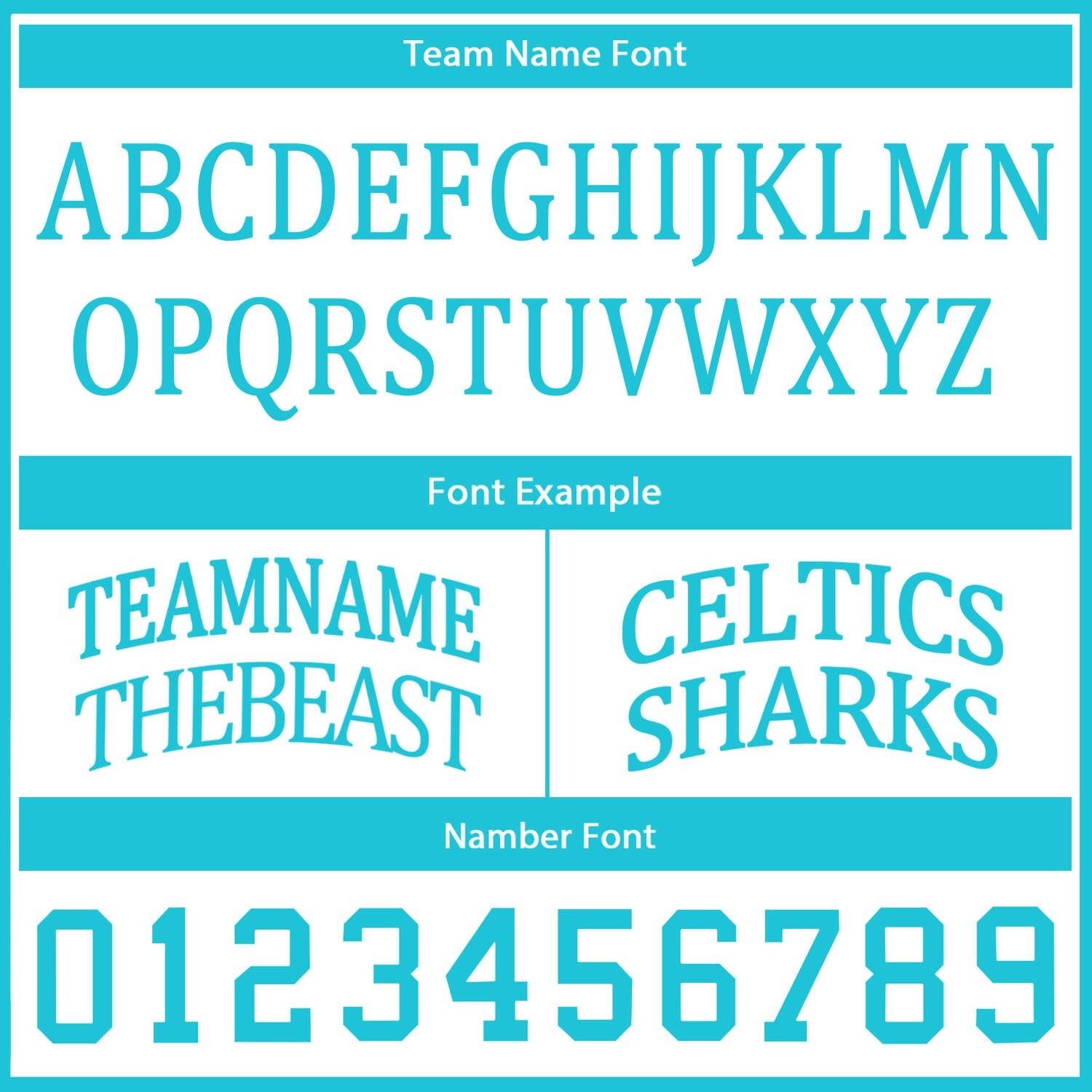 Custom Reversible Turquoise White Basketball Uniform Set | Team Name & Number - Vosoli