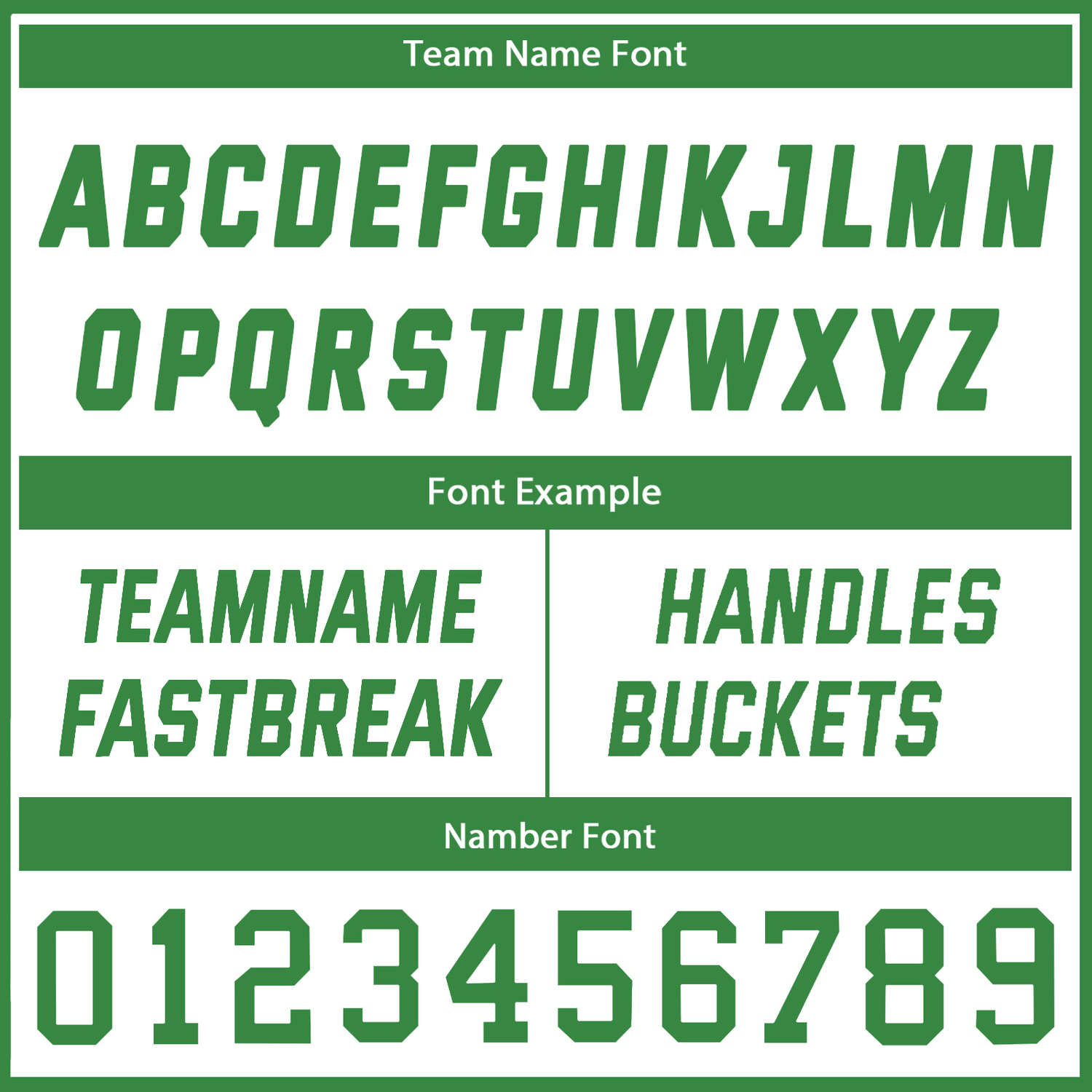 Custom White Green Basketball Uniforms for Youth & Adults - Reversible Jersey Set - Vosoli