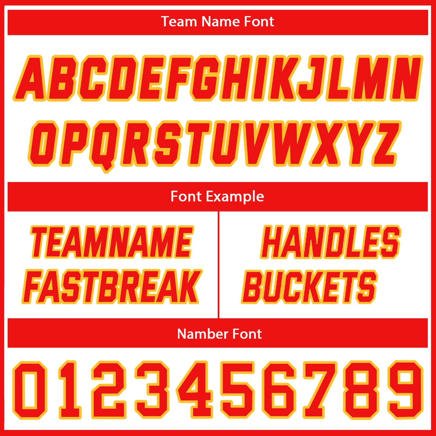 Custom Reversible White Red Yellow Striped Basketball Jersey | Team Name & Number - Vosoli