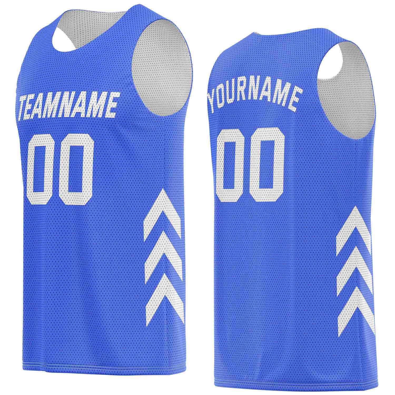 Custom Royal Blue & White Basketball Jersey | Personalized Team Kit - Vosoli