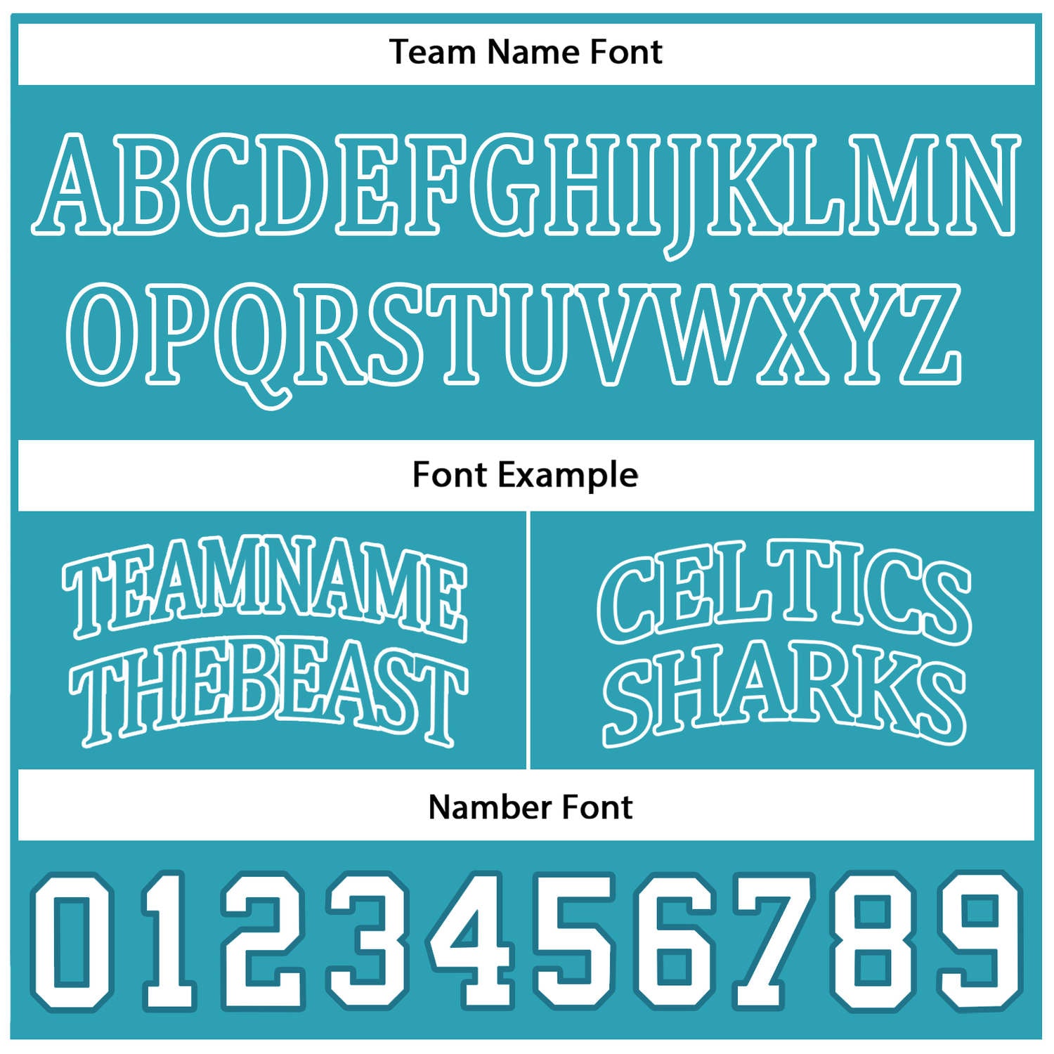 Custom Turquoise & White Reversible Basketball Uniform Set | Personalized Team Name & Number - Vosoli