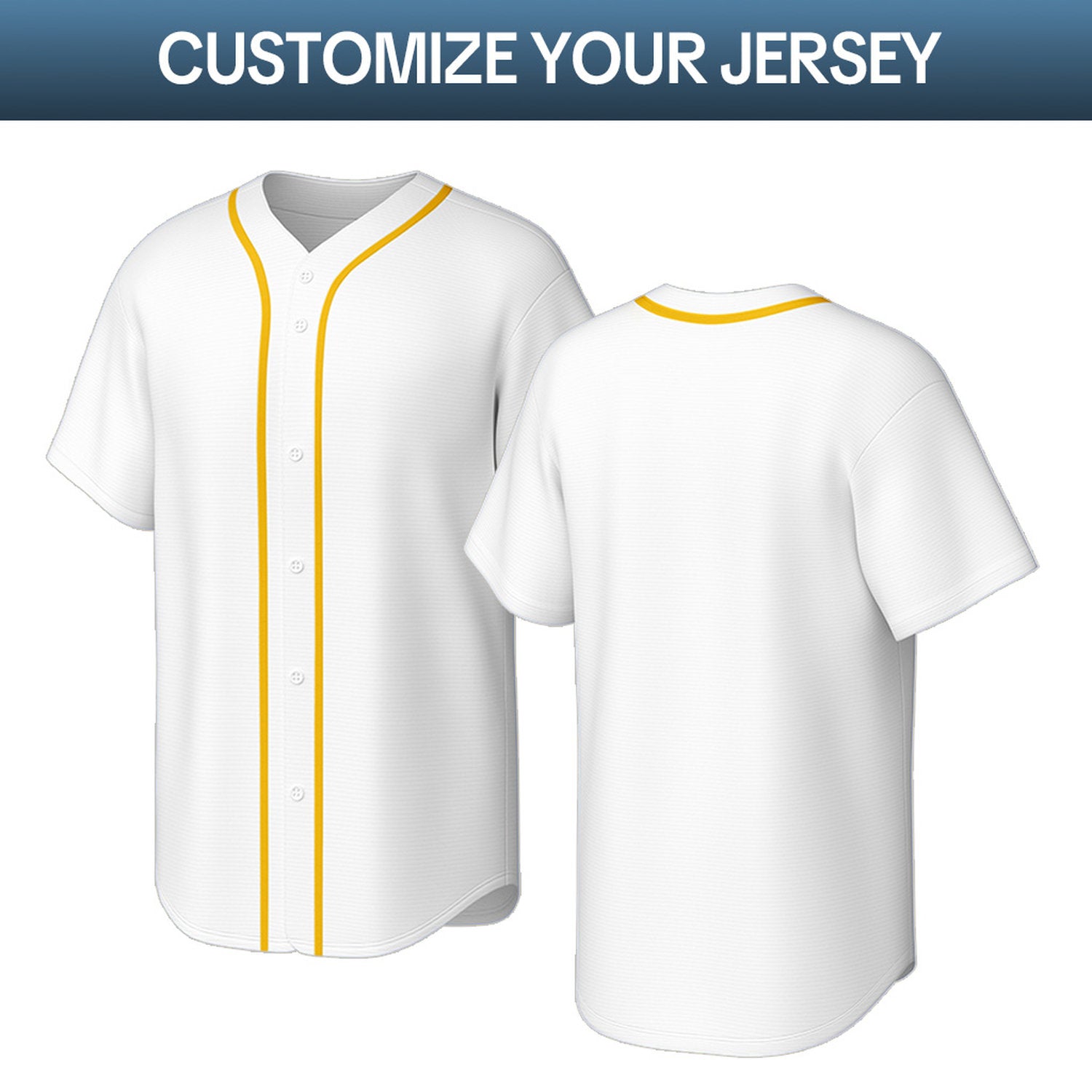 Custom White Green & Yellow Personalized Baseball Jersey | Team Sports Uniform | Vosoli