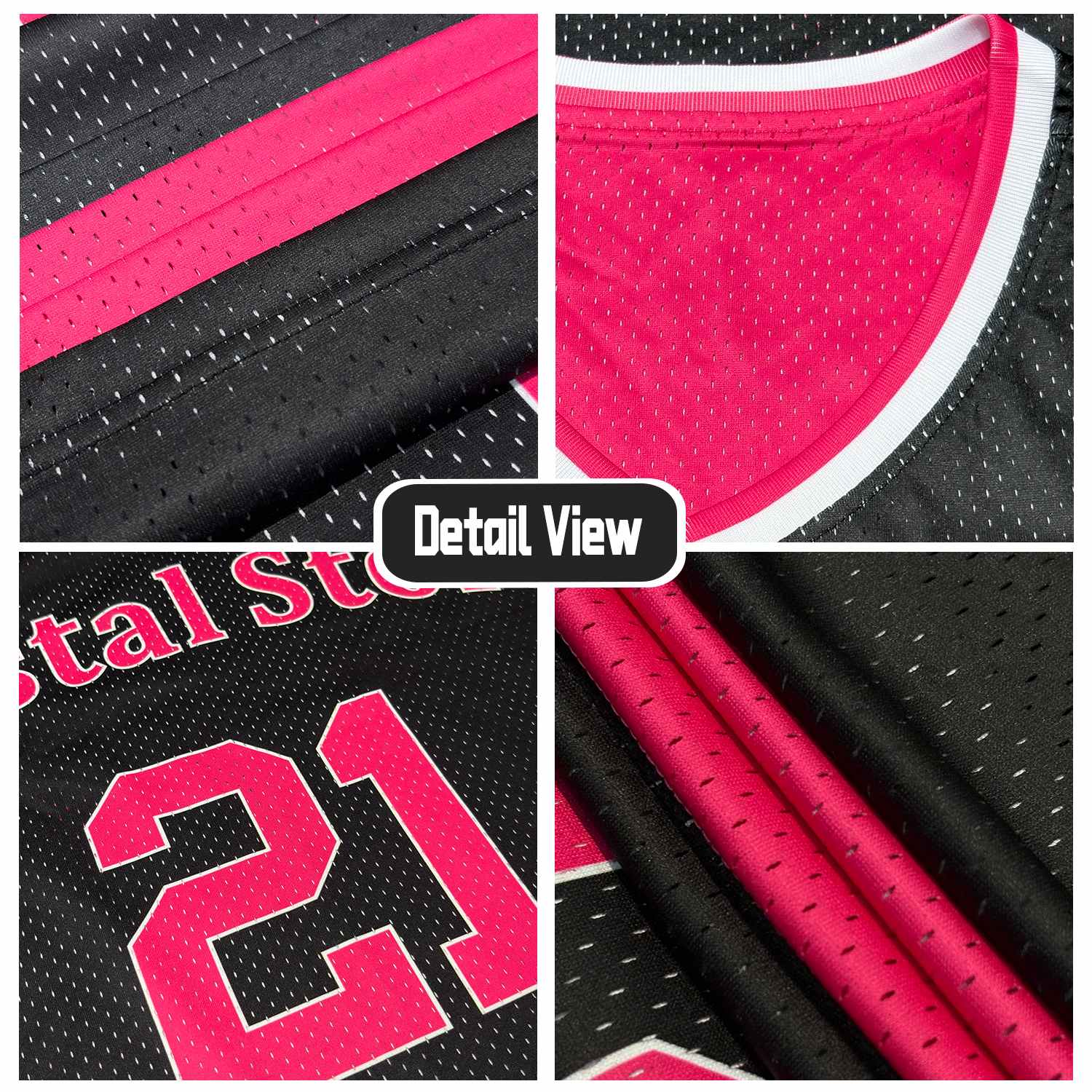 Custom Black & White Brush Stroke Reversible Basketball Jersey | Personalized Team Uniforms for Adult & Youth