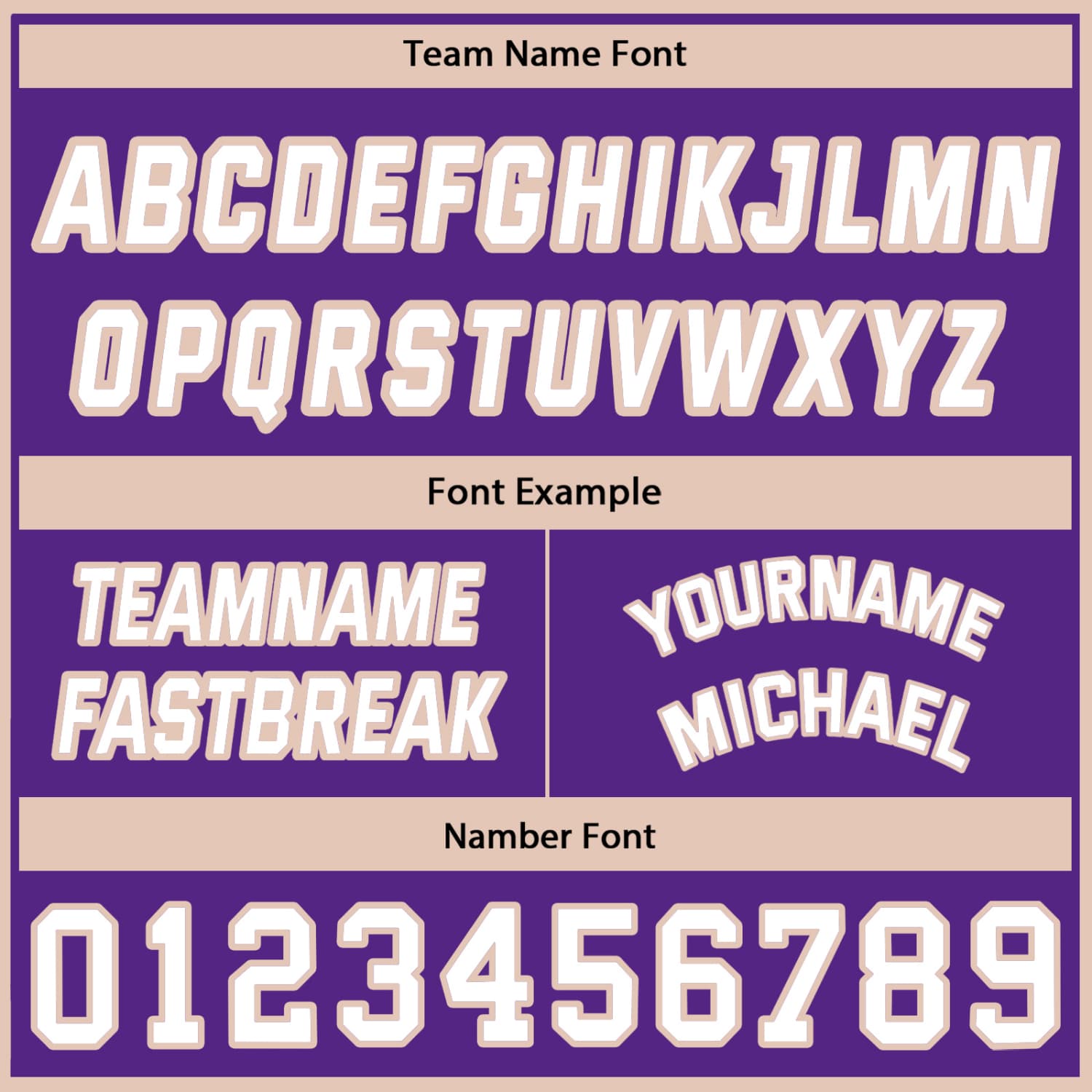 Custom Reversible Basketball Jersey & Shorts Set for Individuals & Teams – Beige Purple | Vosoli